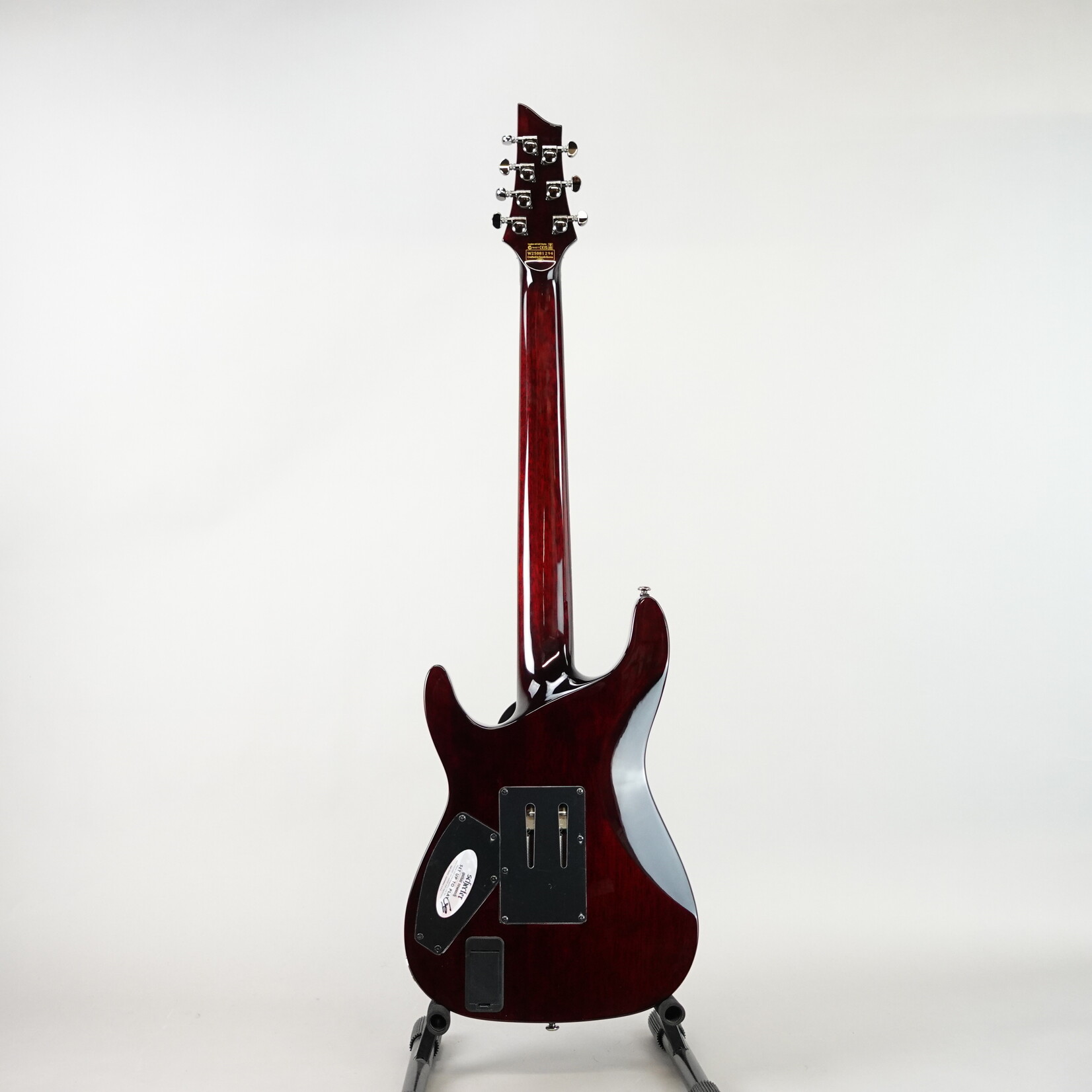 Schecter Hellraiser C-7 FR 7-String Electric Guitar - Black Cherry - (Used)