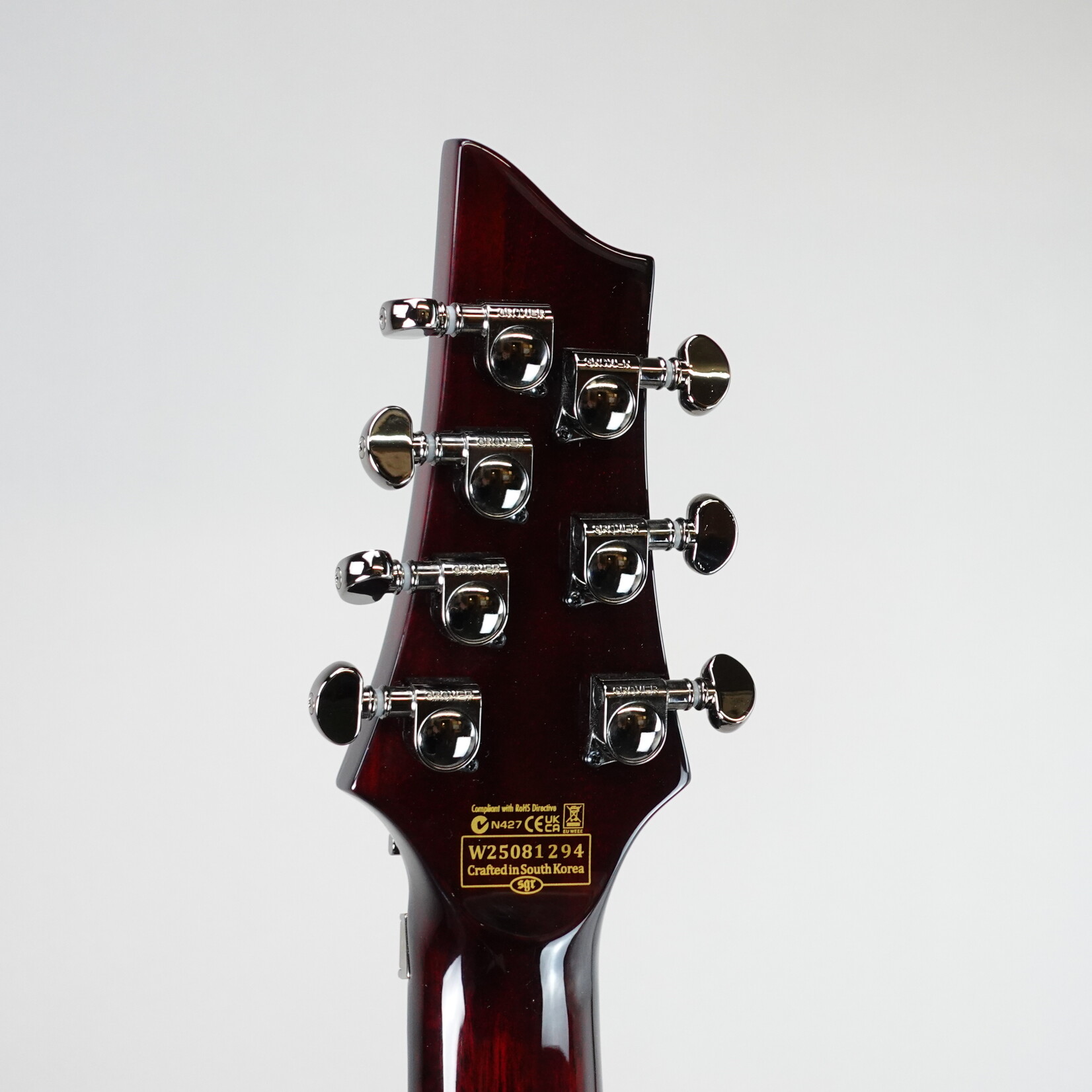Schecter Hellraiser C-7 FR 7-String Electric Guitar - Black Cherry - (Used)