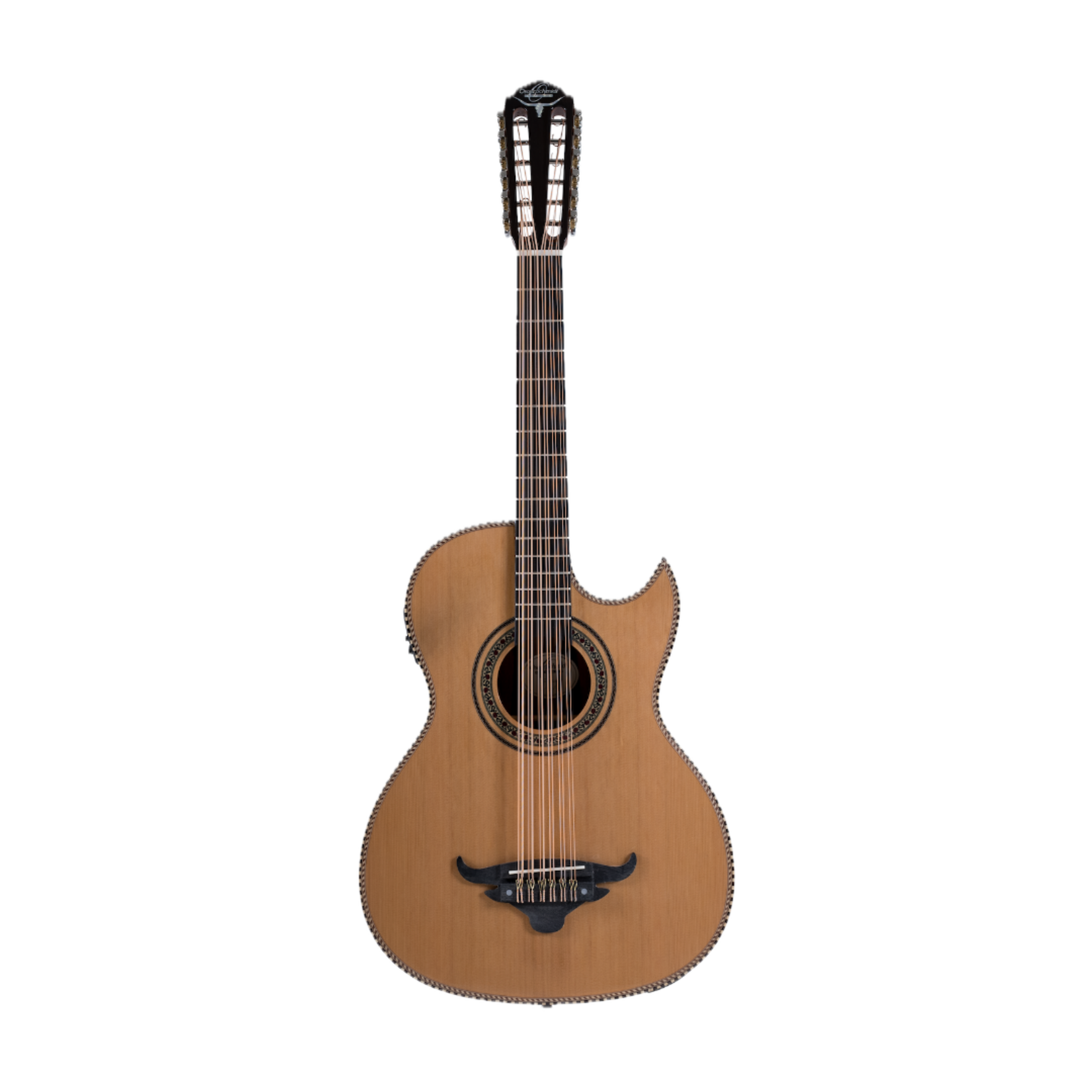Oscar Schmidt OH52SE Acoustic-Electric Bajo Sexto - Natural