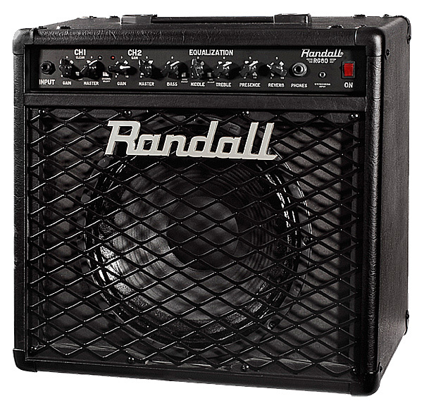 Randall RG80 80W 1x12 Guitar Combo Amplifier - Black