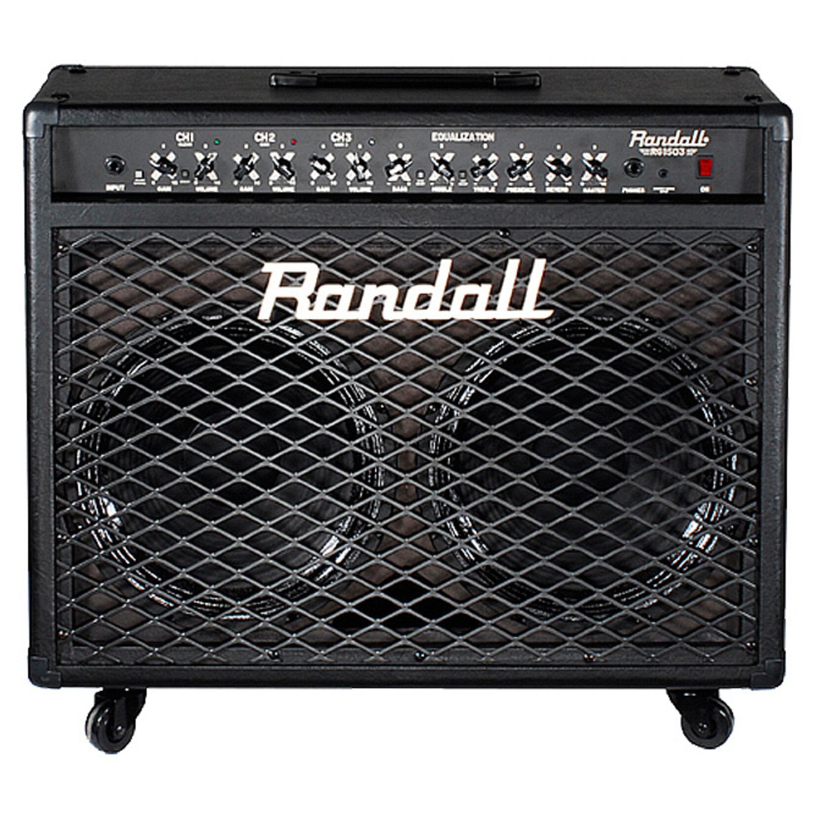Randall RG1503-212 150W Solid State Guitar Combo - Black