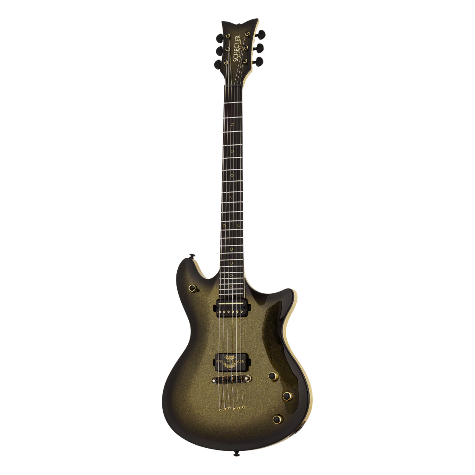 Schecter Tempest 50th Anniversary Electric Guitar - 50th Anniversary Gold Burst