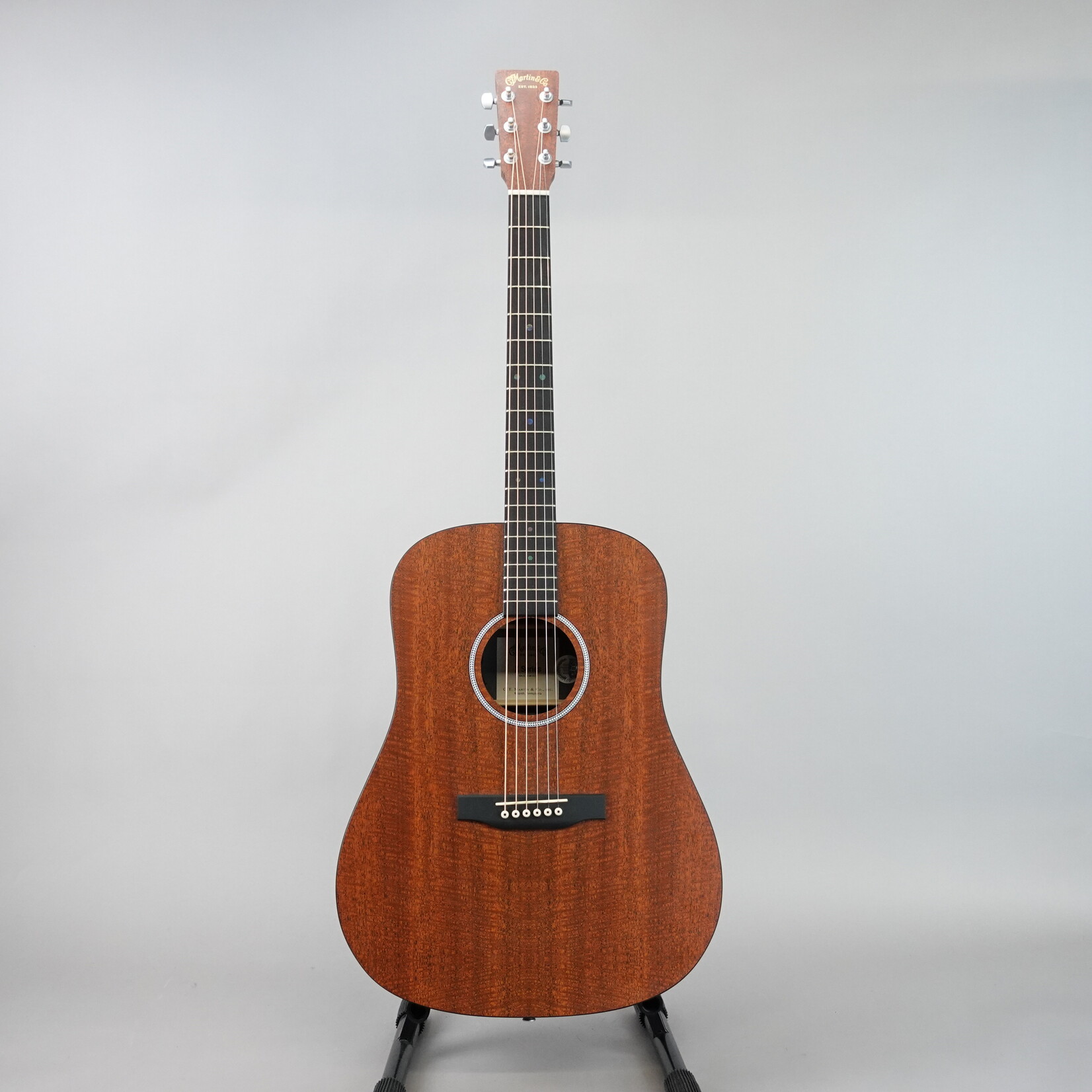 Martin D-X1E Mahogany Acoustic-Electric Guitar W/Softshell Case - Figured Mahogany (Used)