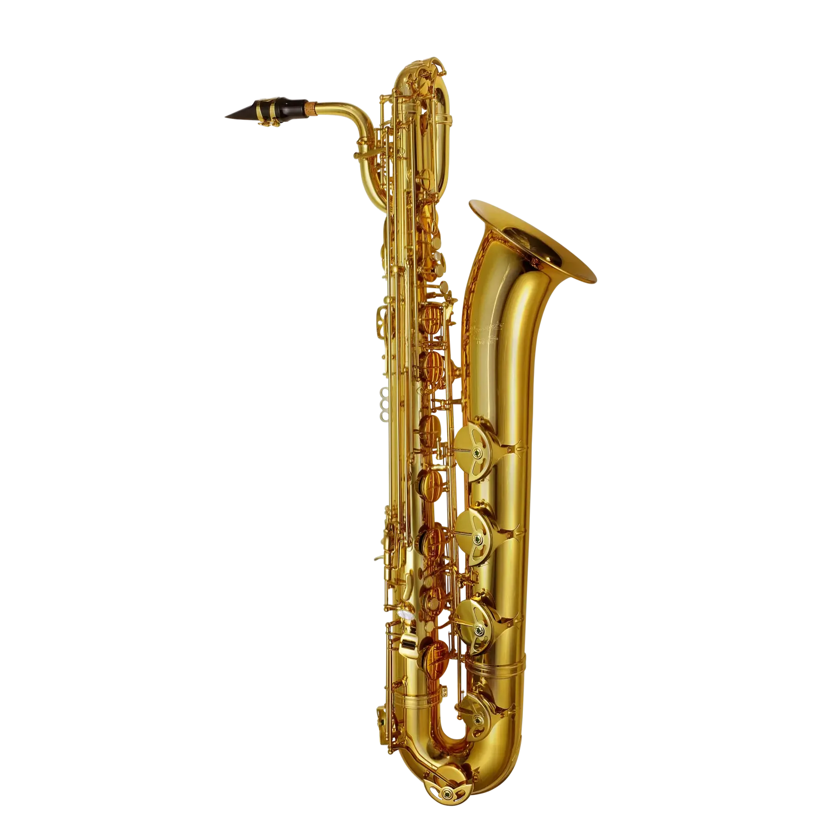 P. Mauriat Advanced Baritone Saxophone Low A, Outfit - Gold Lacquer