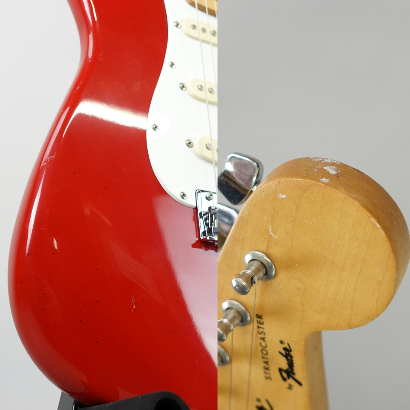 Squier MIK Stratocaster Electric Guitar - Circa Early 90's Red (Used)