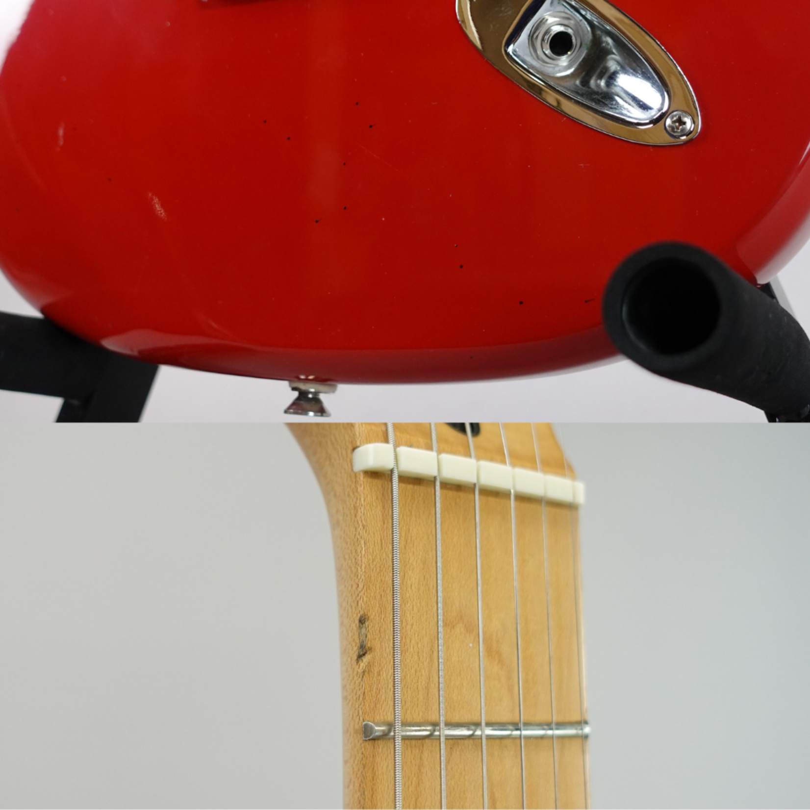 Squier MIK Stratocaster Electric Guitar - Circa Early 90's Red (Used)