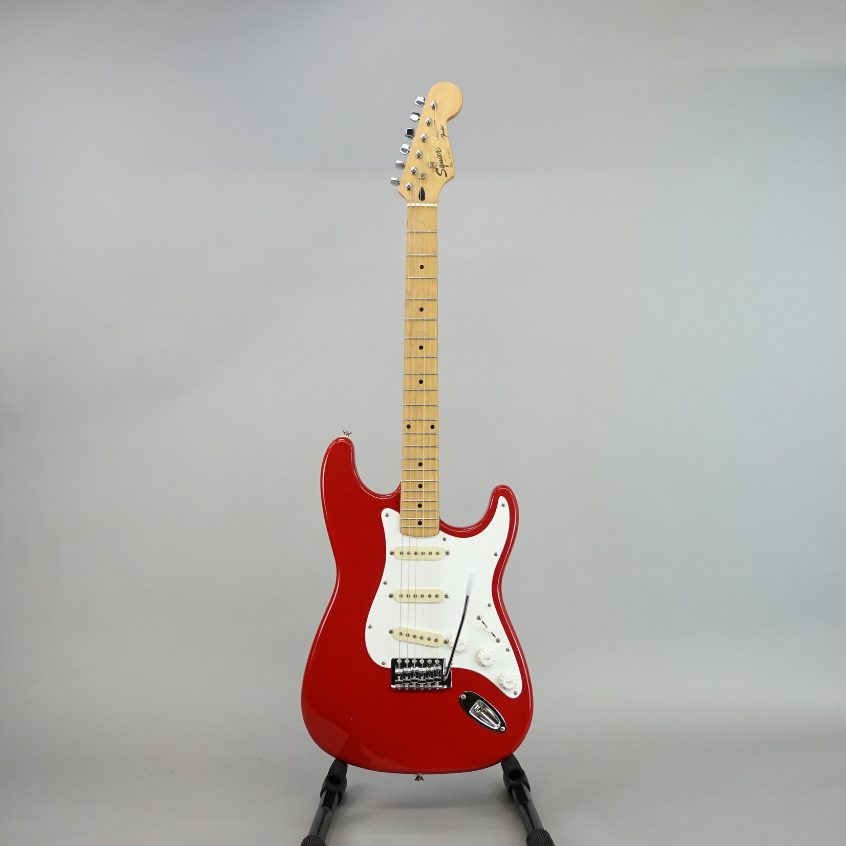 Squier MIK Stratocaster Electric Guitar - Circa Early 90's Red (Used)