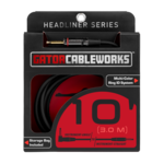 Gator Gator Headliner Series Straight to RA Instrument Cable 10 ft.