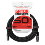 Gator Gator Cableworks Composer Series XLR Microphone Cable - 50 ft