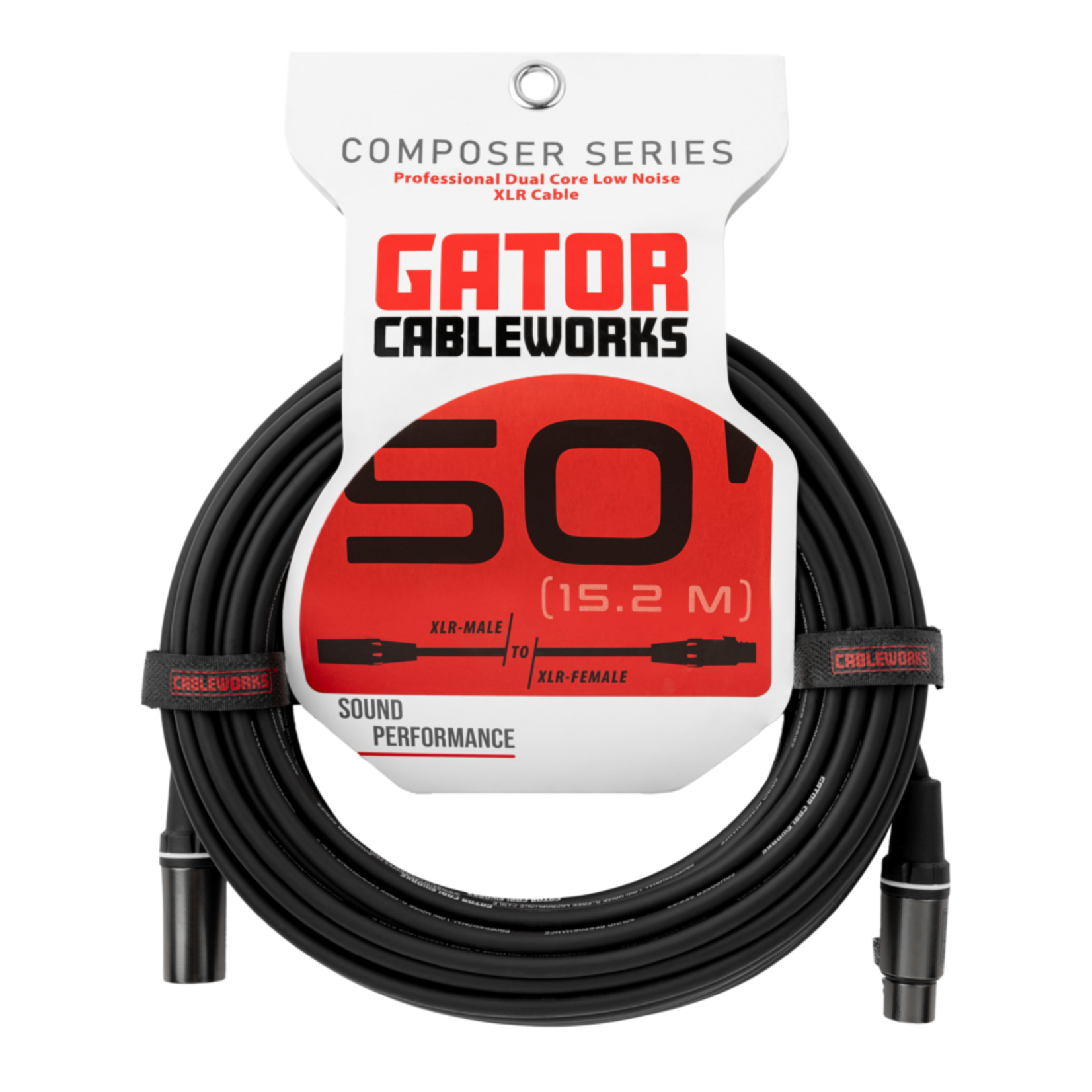 Gator Cableworks Composer Series XLR Microphone Cable - 50 ft
