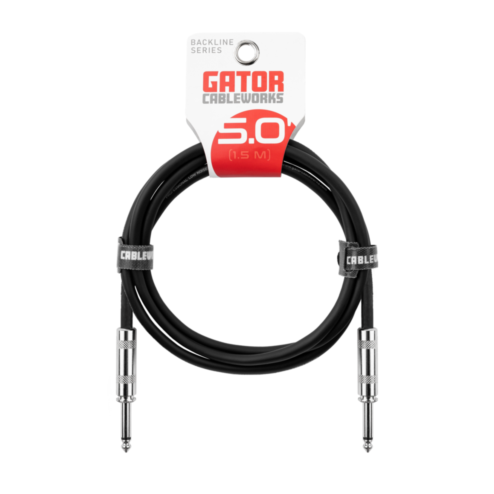 Gator Cableworks Backline Series Instrument Cable - 5 foot