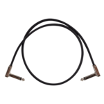 Ernie Ball Ernie Ball Flat Ribbon Patch Cable 24in - Black - Single