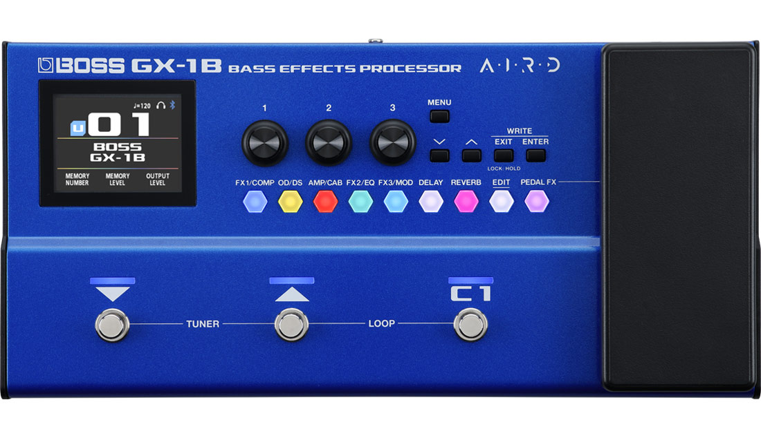 Boss GX-1B Bass Effects Processor Pedal