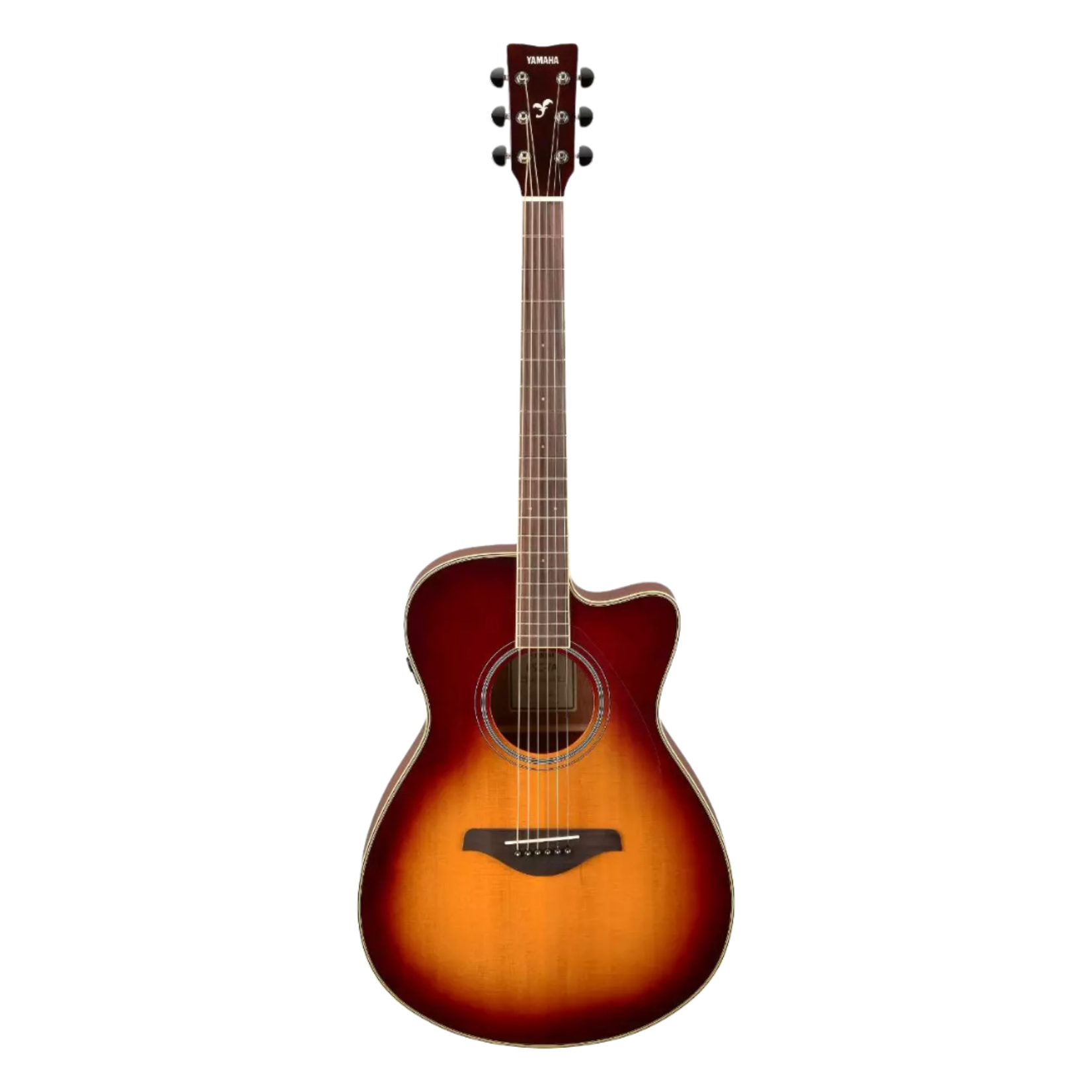 Yamaha FSC-TA TransAcoustic Concert Cutaway Acoustic-Electric Guitar - Brown Sunburst