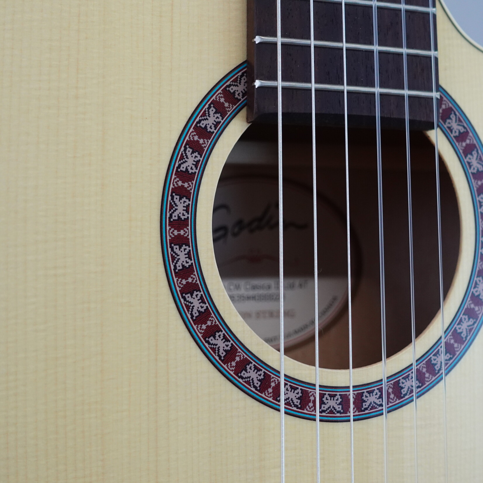 Godin Arena CW Clasica II Ltd AT Acoustic-Electric Guitar - Natural Aged Top