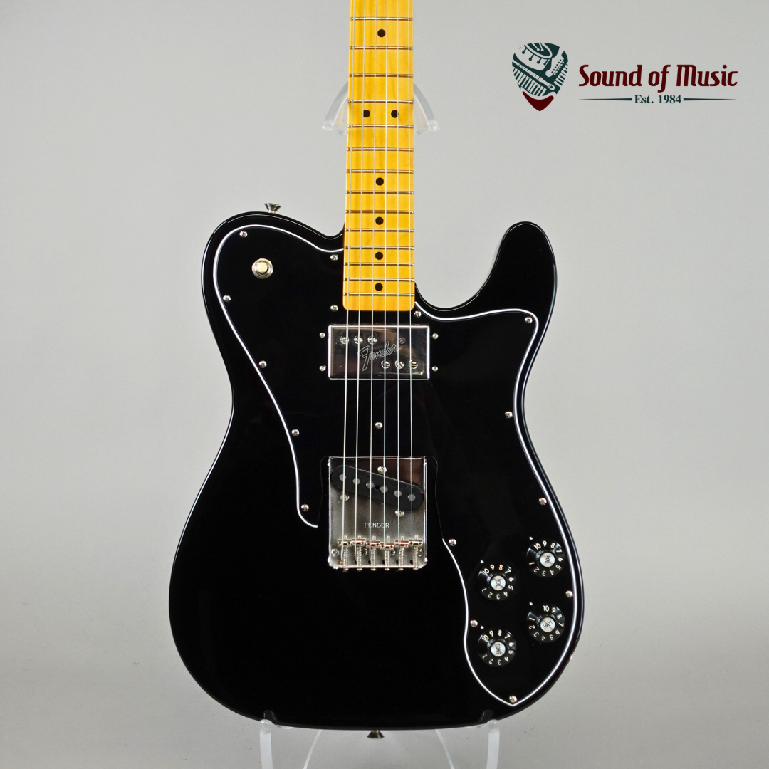 Fender American Vintage II 1977 Telecaster Custom W/Case - Black (Used)