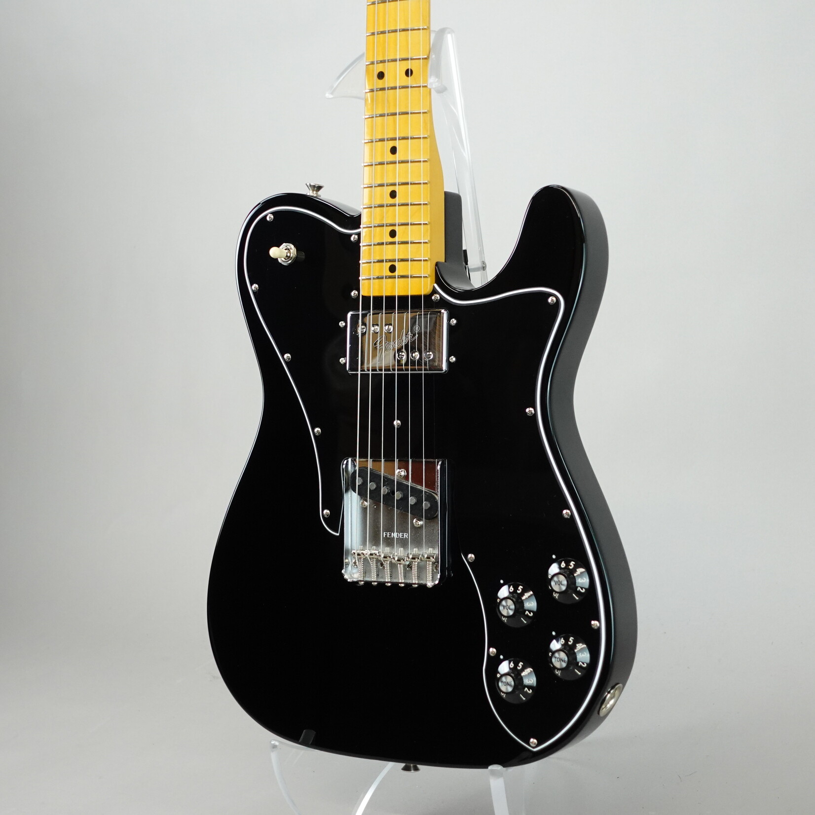 Fender American Vintage II 1977 Telecaster Custom W/Case - Black (Used)