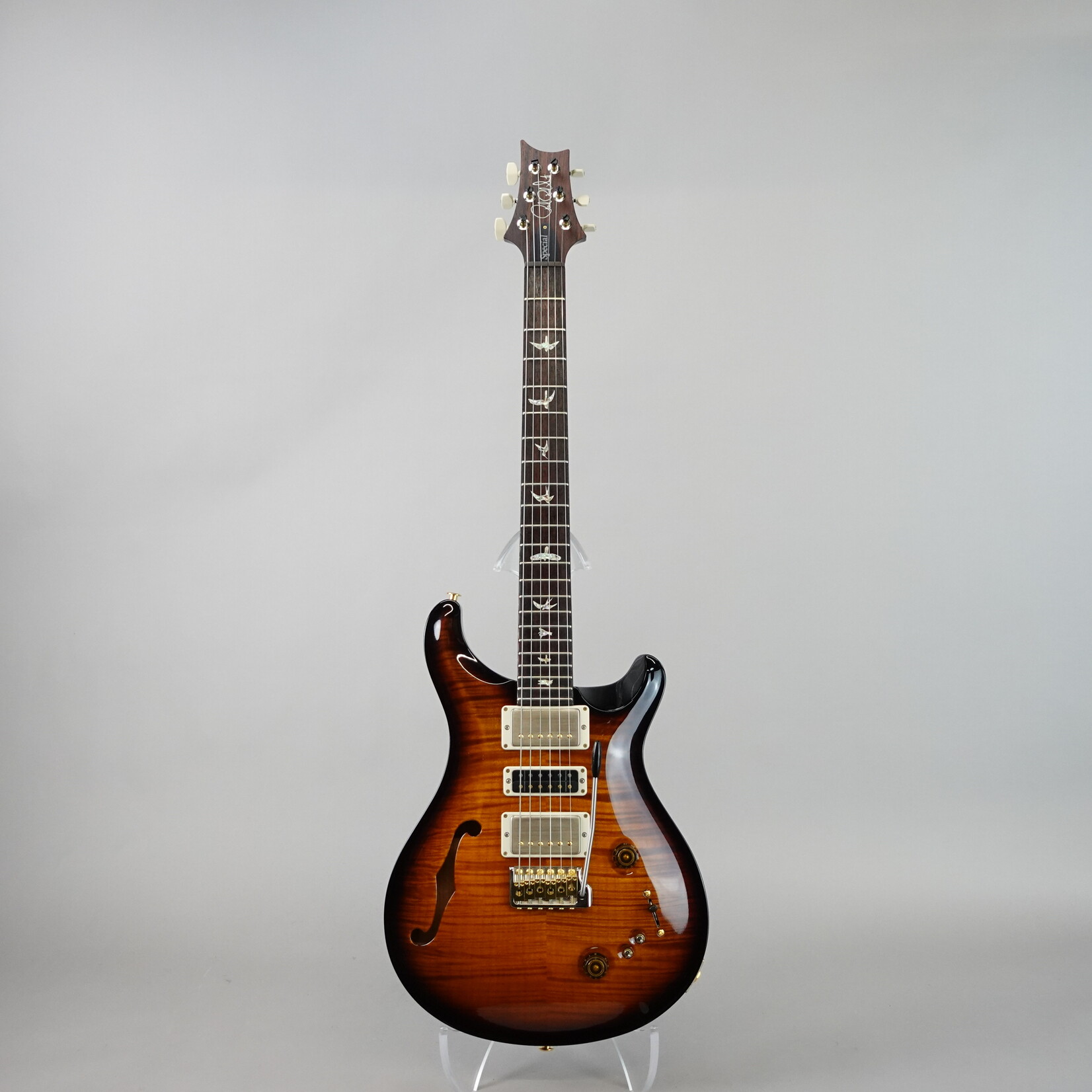 PRS Special 10 Top Semi-Hollow Electric Guitar W/Case - Tri-Color Burst (Used)