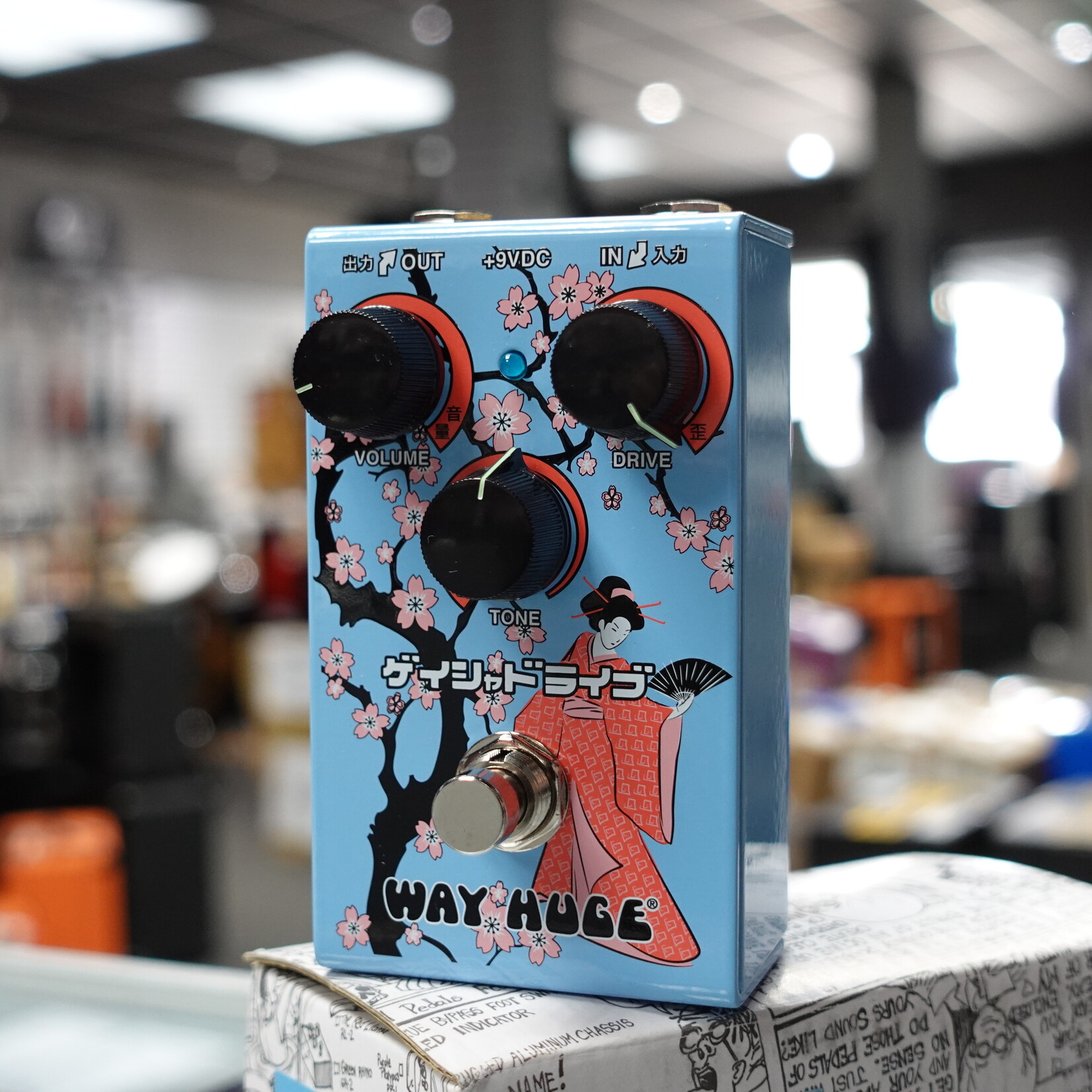 Way Huge Smalls Geisha Drive Pedal - Blue (Used)