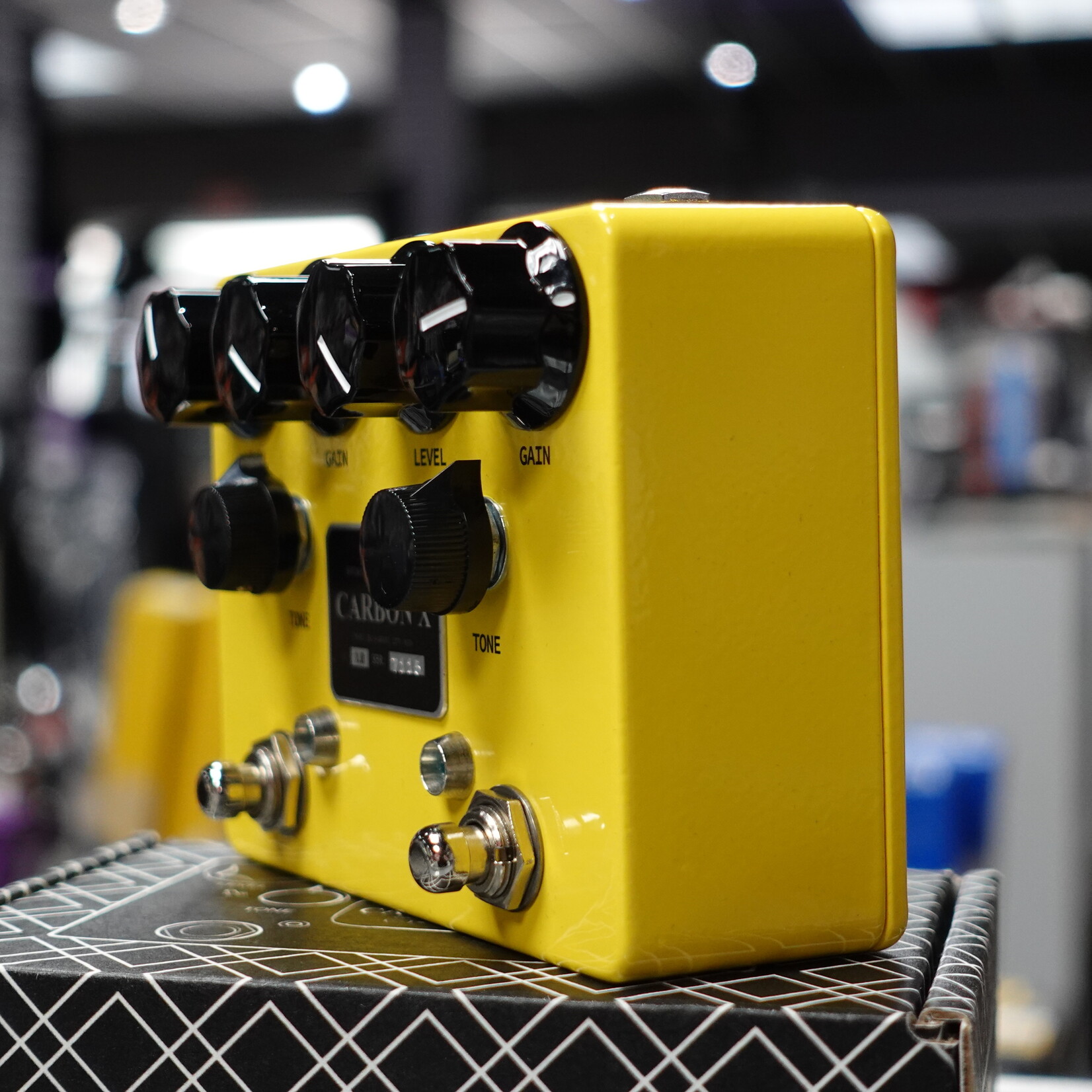 Browne Amplification Carbon X Dual Overdrive & Boost Pedal - Yellow (Used)
