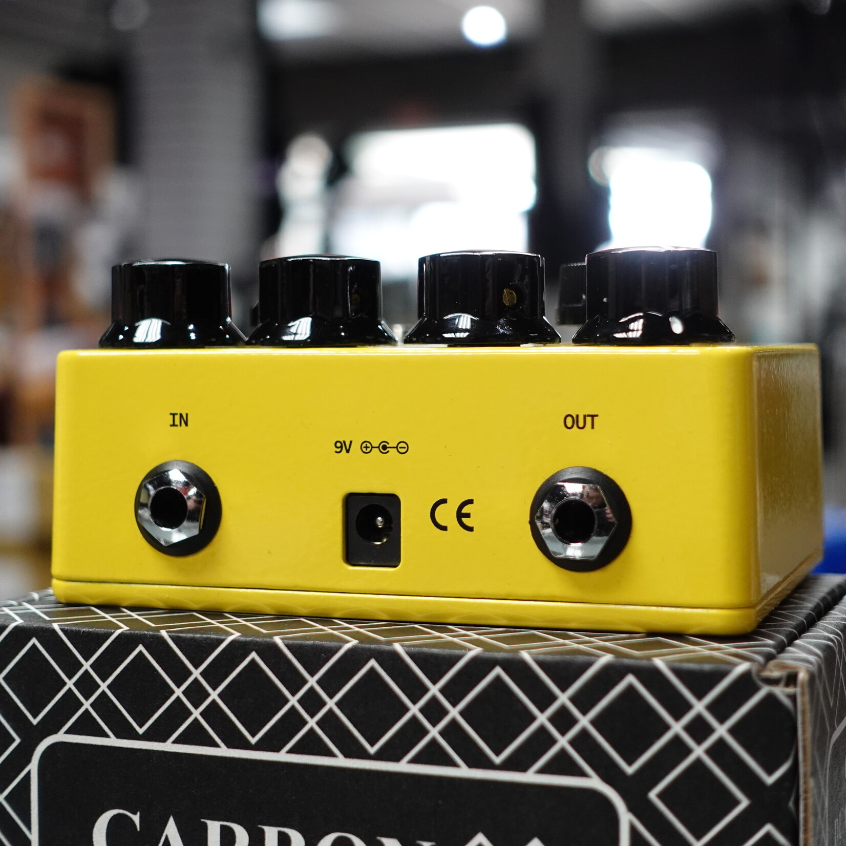 Browne Amplification Carbon X Dual Overdrive & Boost Pedal - Yellow (Used)