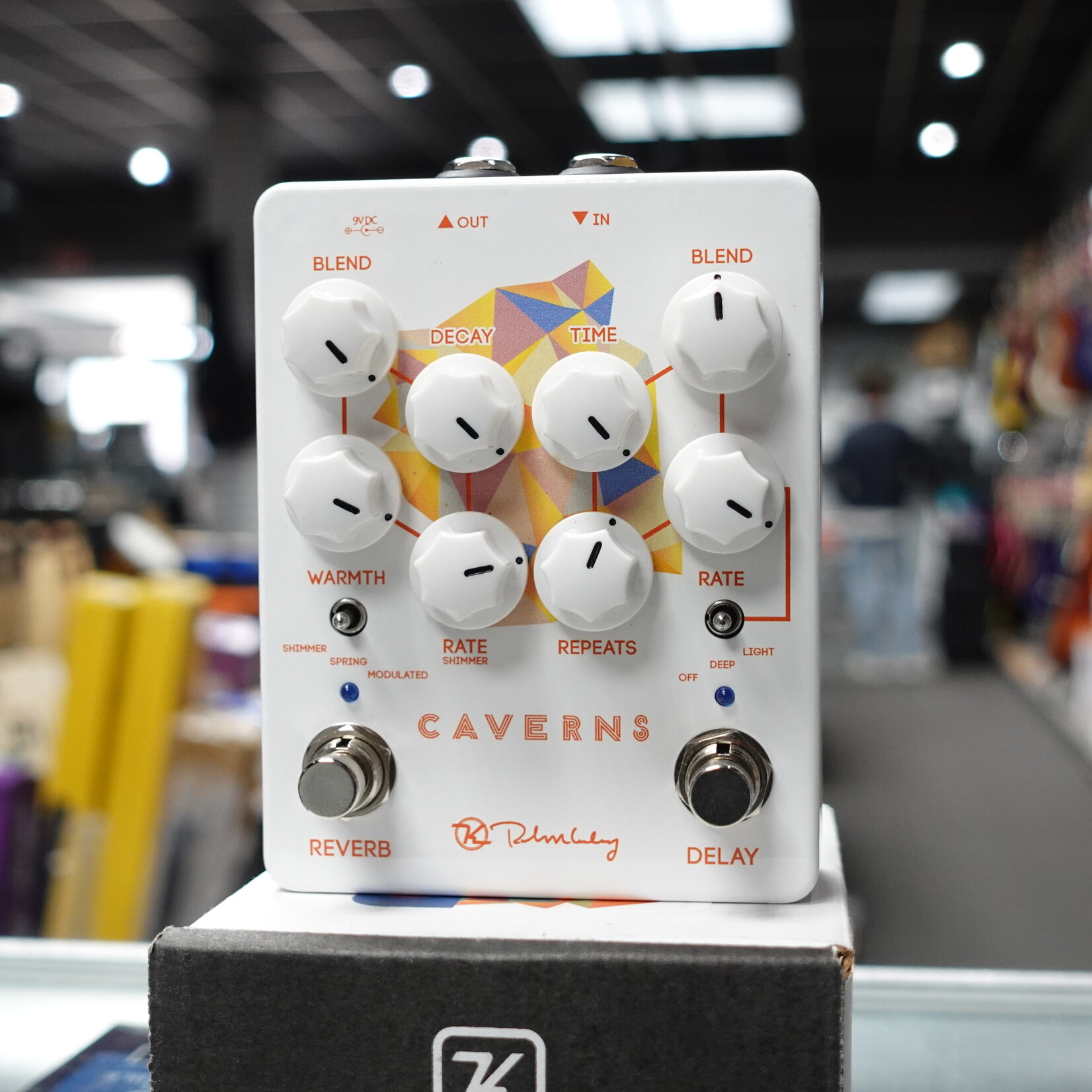 Keeley Caverns Reverb/Delay Pedal - (Used)