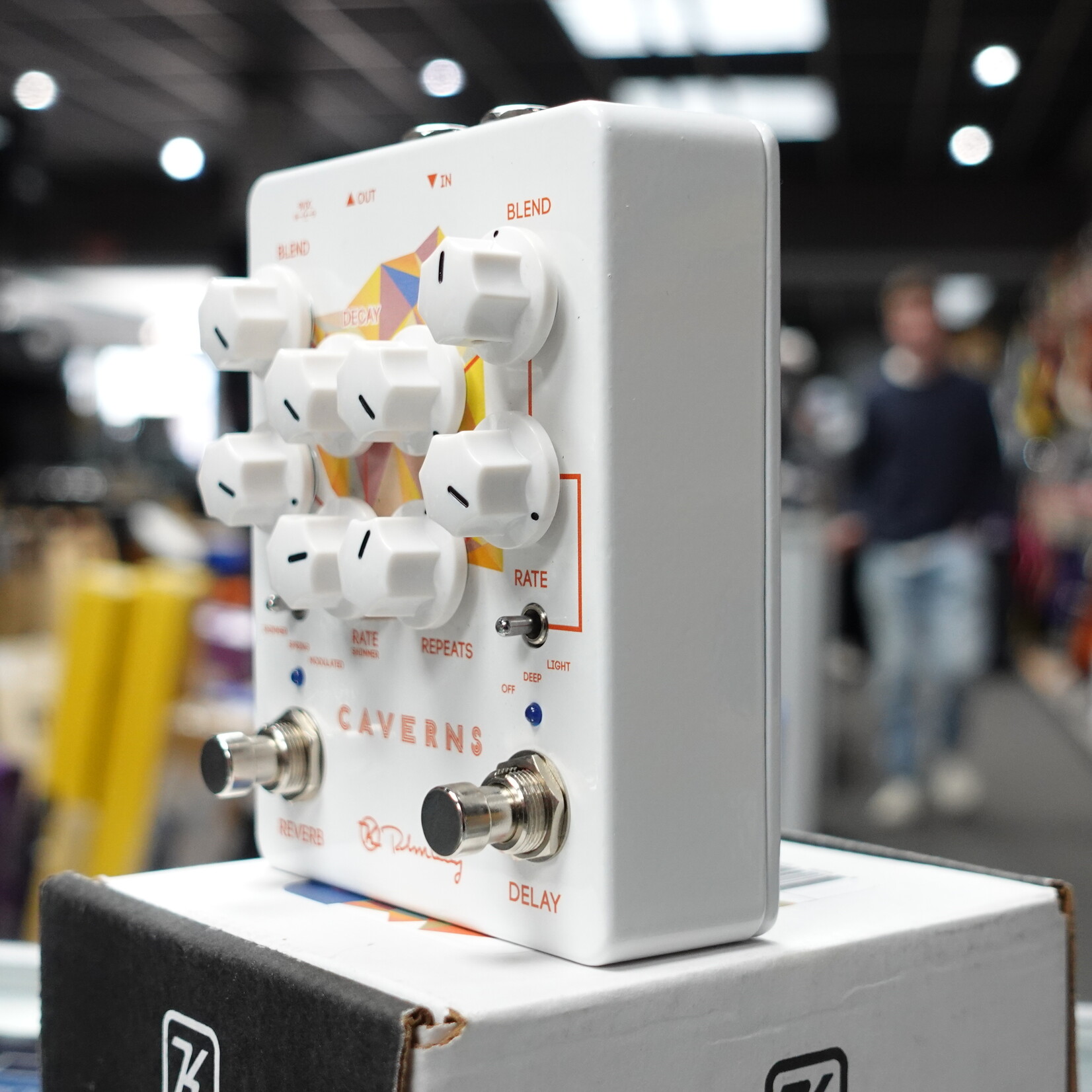 Keeley Caverns Reverb/Delay Pedal - (Used)