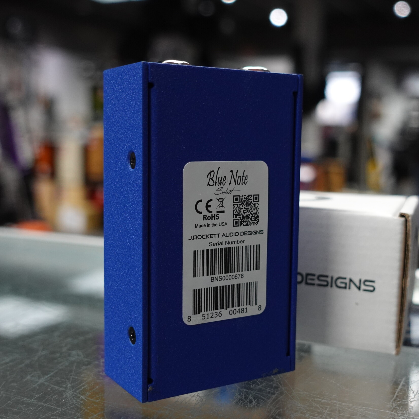 J. Rockett Blue Note Select Boost/Overdrive Pedal - (Used)