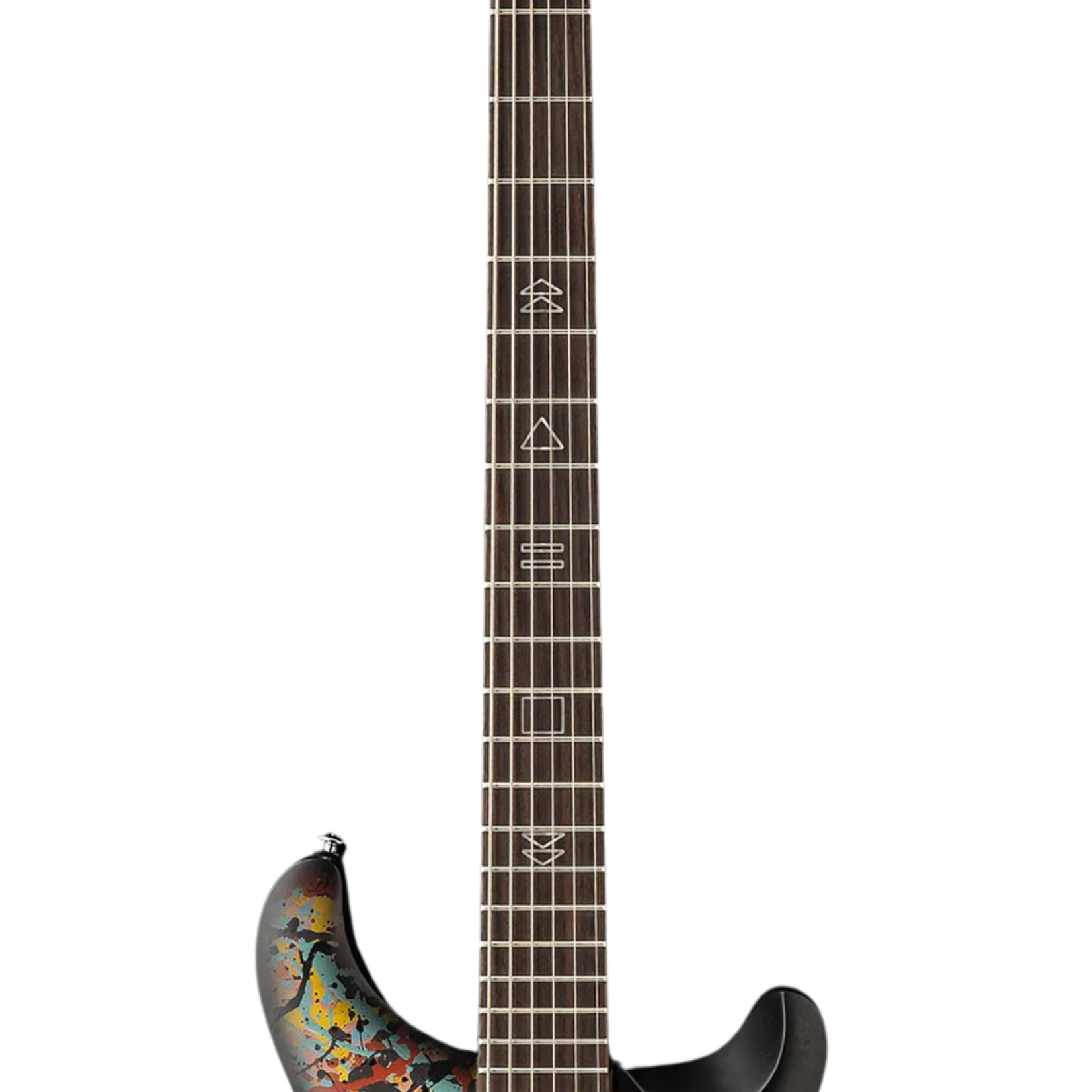 PRS SE Ed Sheeran Hollowbody I Piezo Baritone Electric Guitar W/Gig Bag - Cosmic Splash