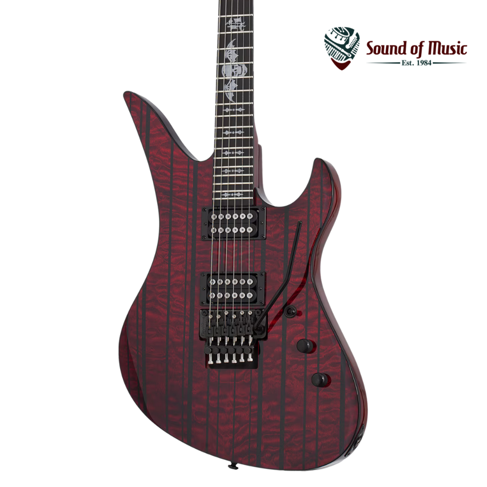 Schecter Synyster Standard Plus Electric Guitar - Transparent Deep Red