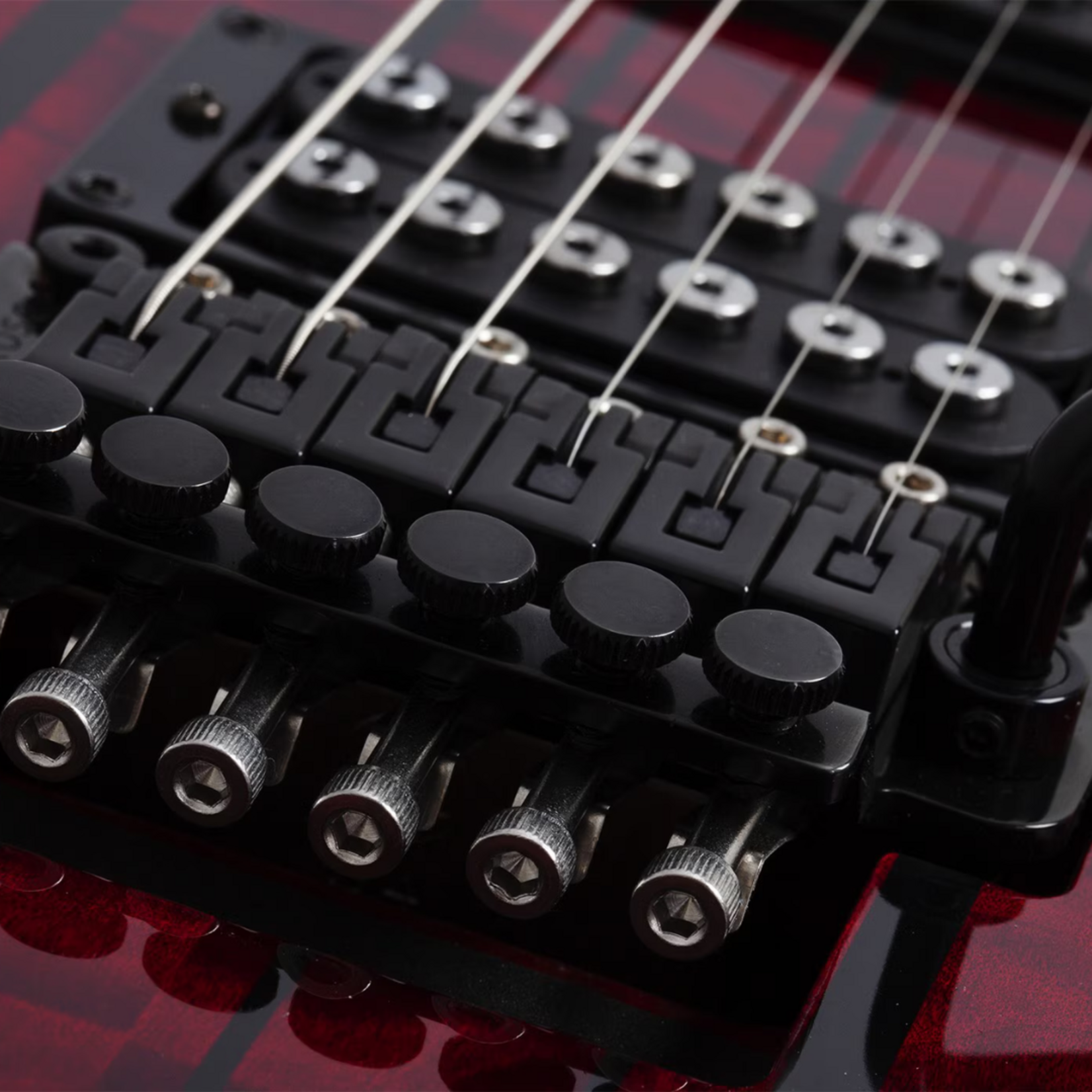 Schecter Synyster Standard Plus Electric Guitar - Transparent Deep Red