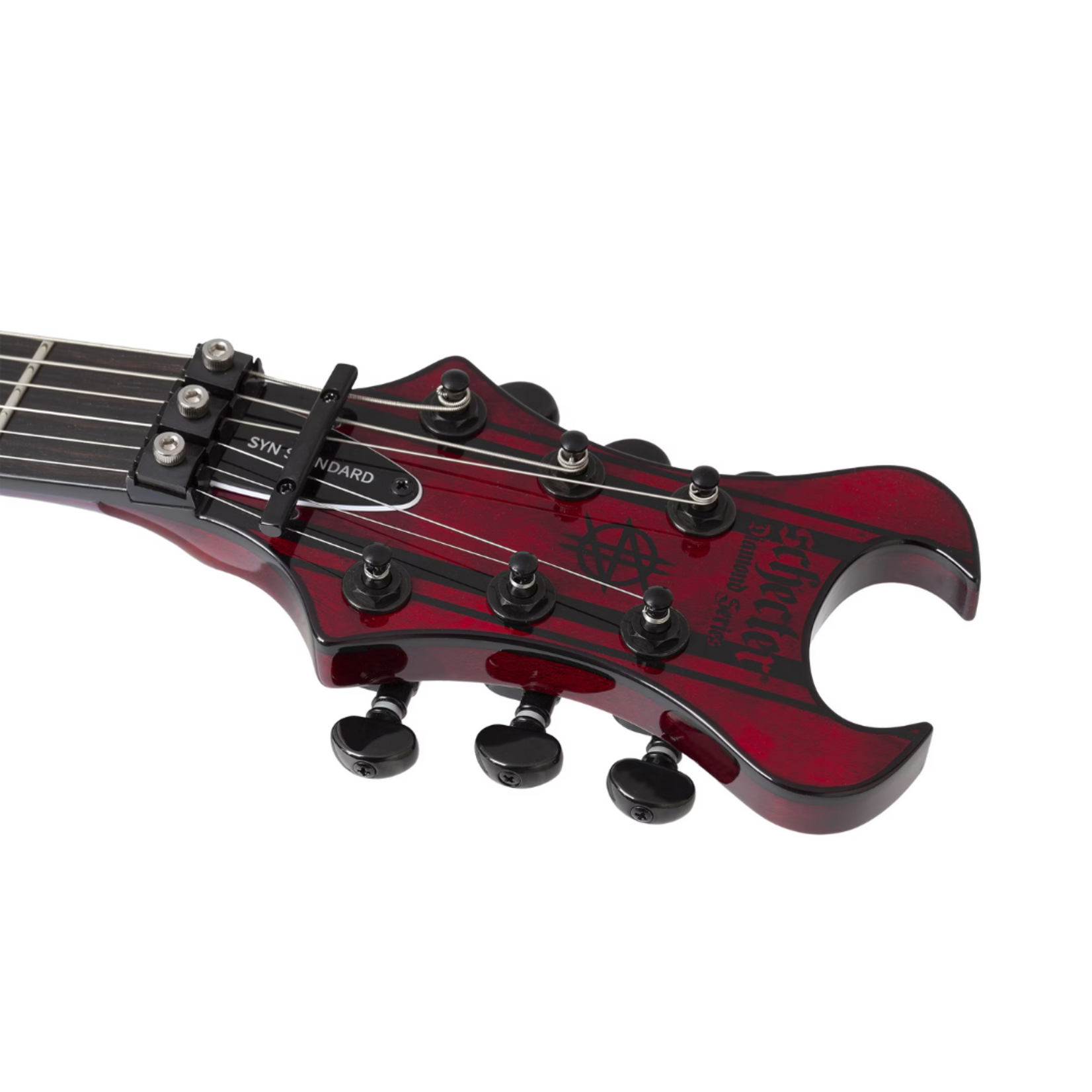 Schecter Synyster Standard Plus Electric Guitar - Transparent Deep Red