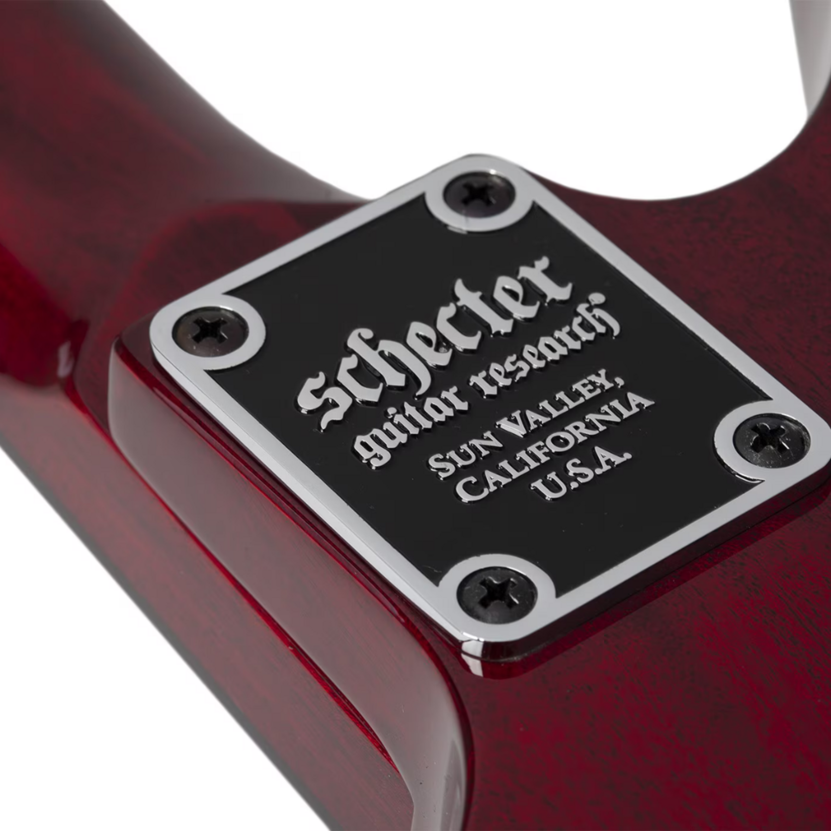 Schecter Synyster Standard Plus Electric Guitar - Transparent Deep Red