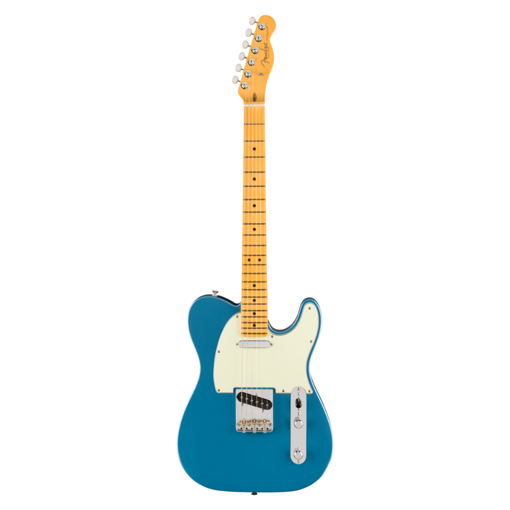 Fender American Professional Classic Telecaster, Maple Fingerboard W/Gig Bag - Faded Lake Placid Blue