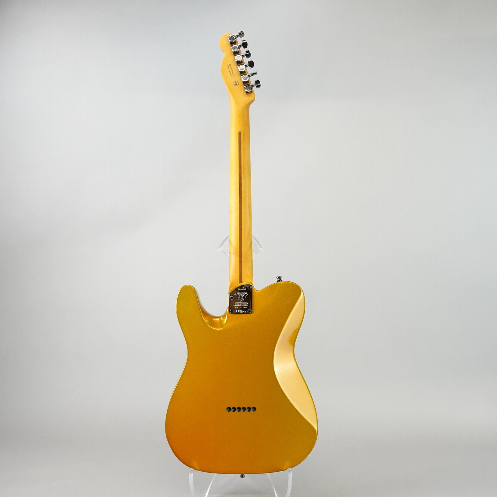 Fender 75th Anniversary American Ultra II Telecaster, Ebony Fingerboard W/Case - Liquid Gold