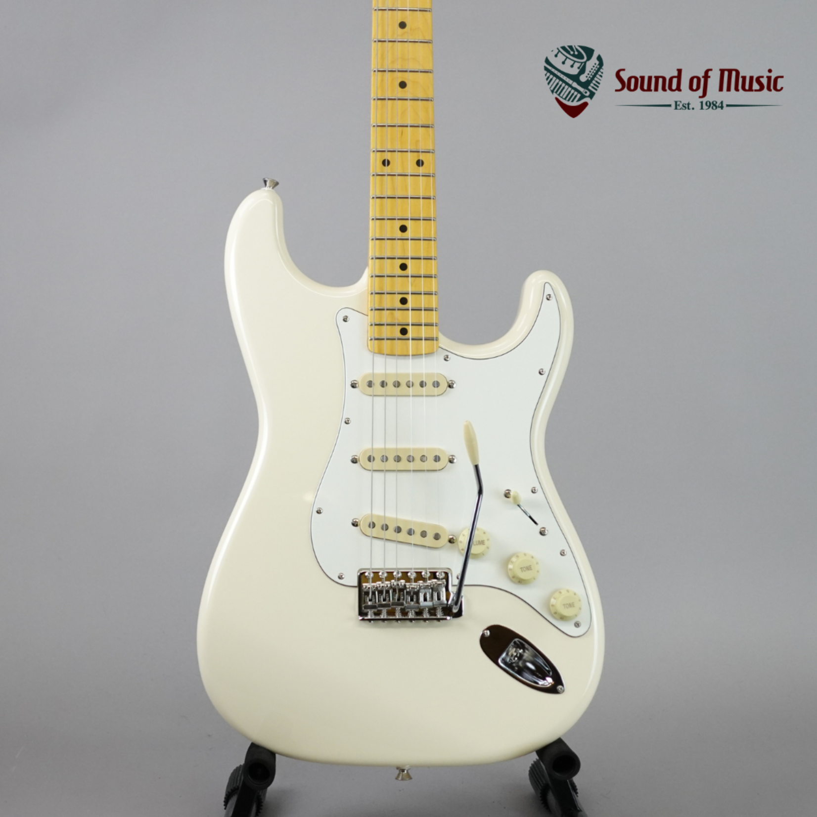 Fender JV Modified '60s Stratocaster, Maple Fingerboard W/Gig Bag - Olympic White (Used)