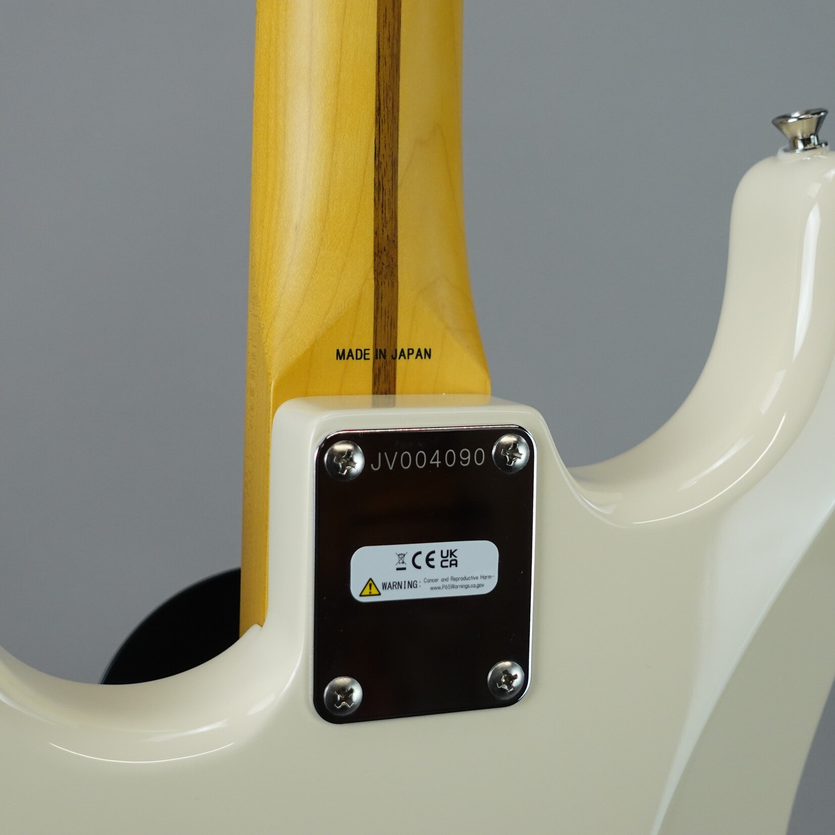 Fender JV Modified '60s Stratocaster, Maple Fingerboard W/Gig Bag - Olympic White (Used)