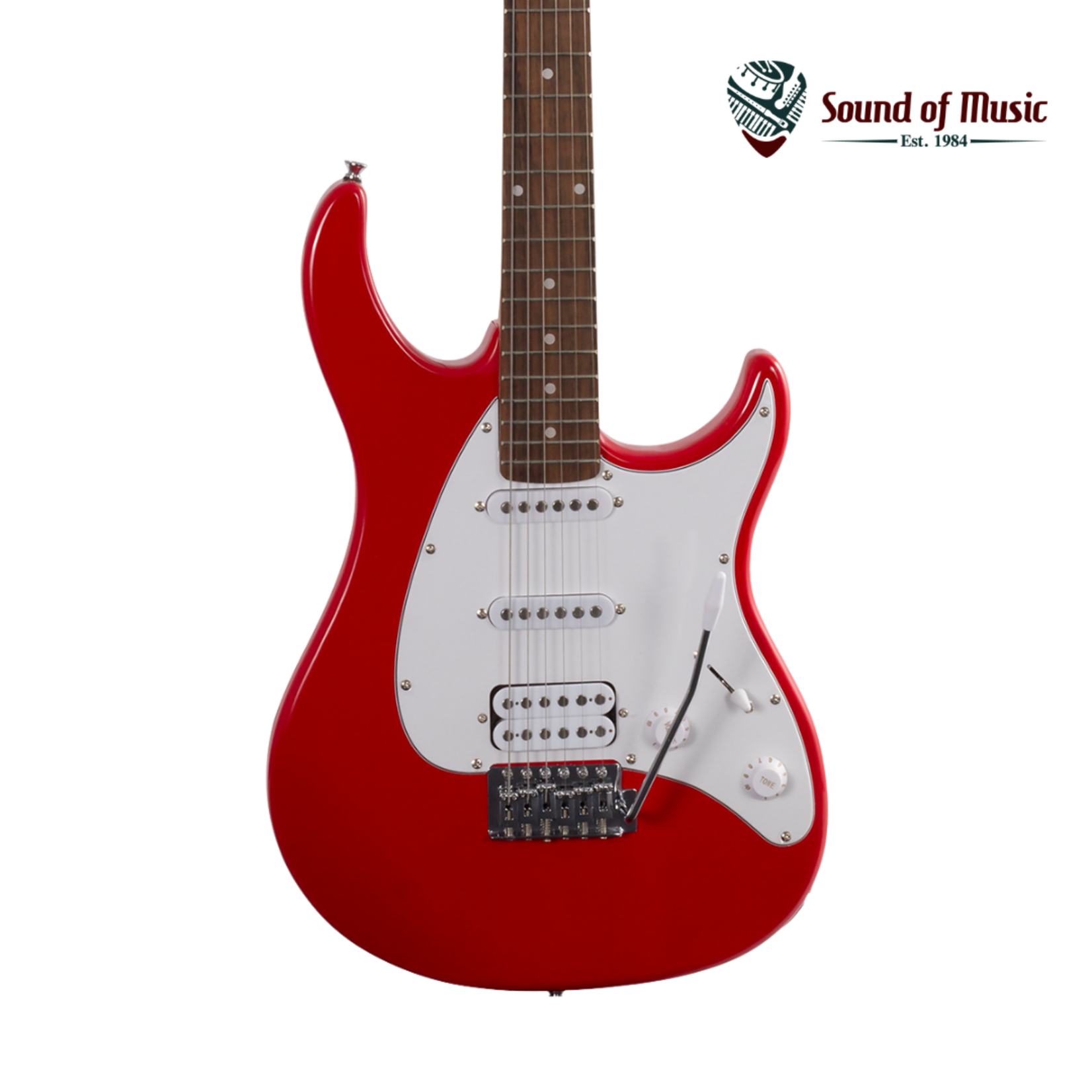 Peavey Raptor Plus SSH Electric Guitar - Red