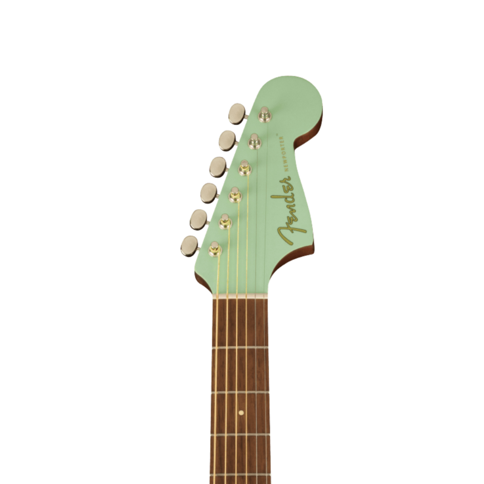 Fender Newporter Player Acoustic-Electric Guitar - Surf Green
