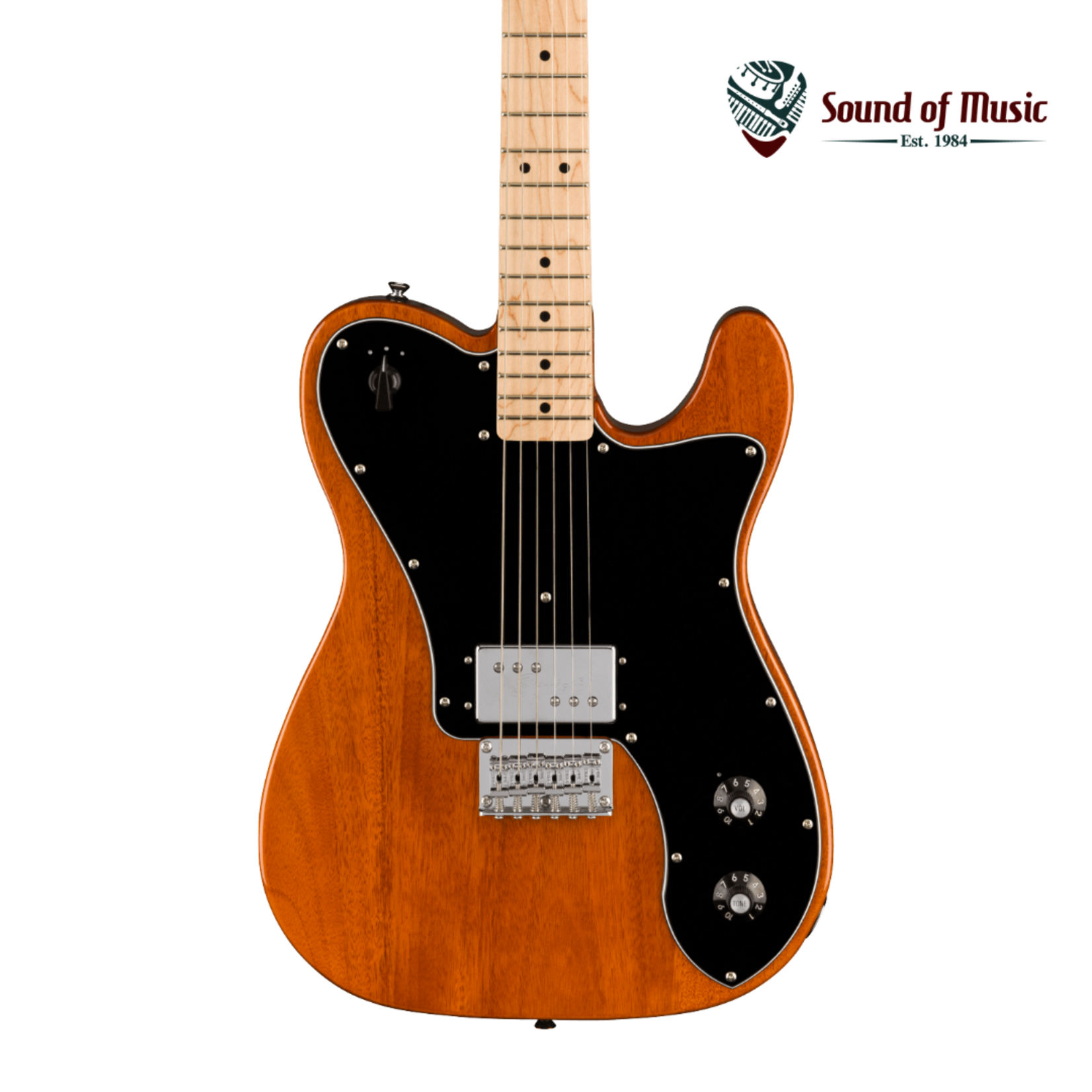 Fender Paranormal Esquire Deluxe, Maple Fingerboard, Black Pickguard - Mocha