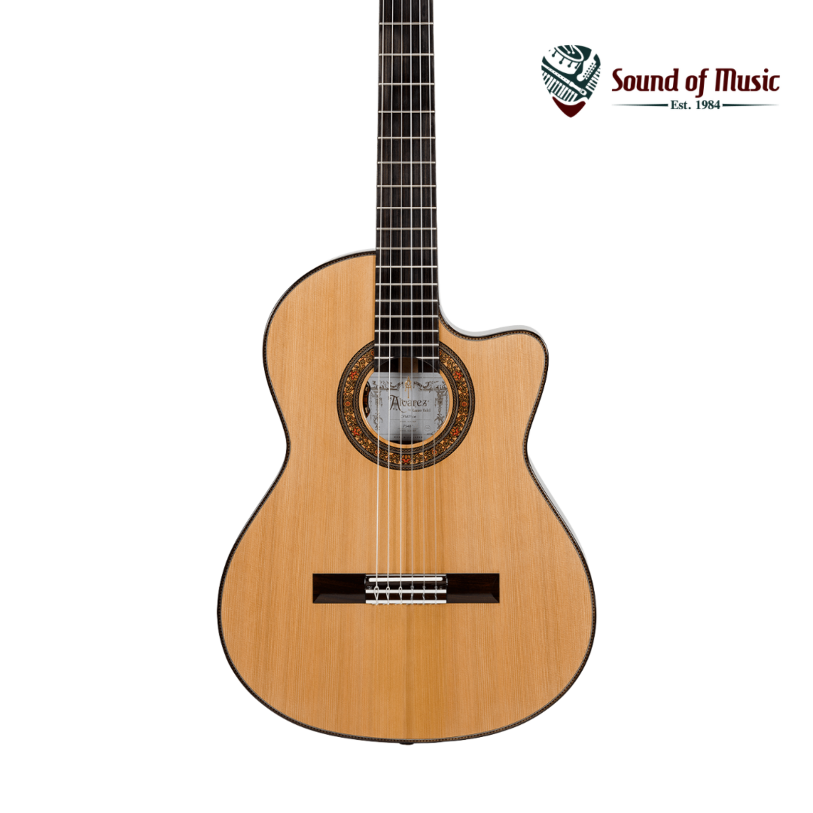 Alvarez Yairi CYM75CE Masterworks Series Classical Acoustic-Electric Guitar W/Case - Natural