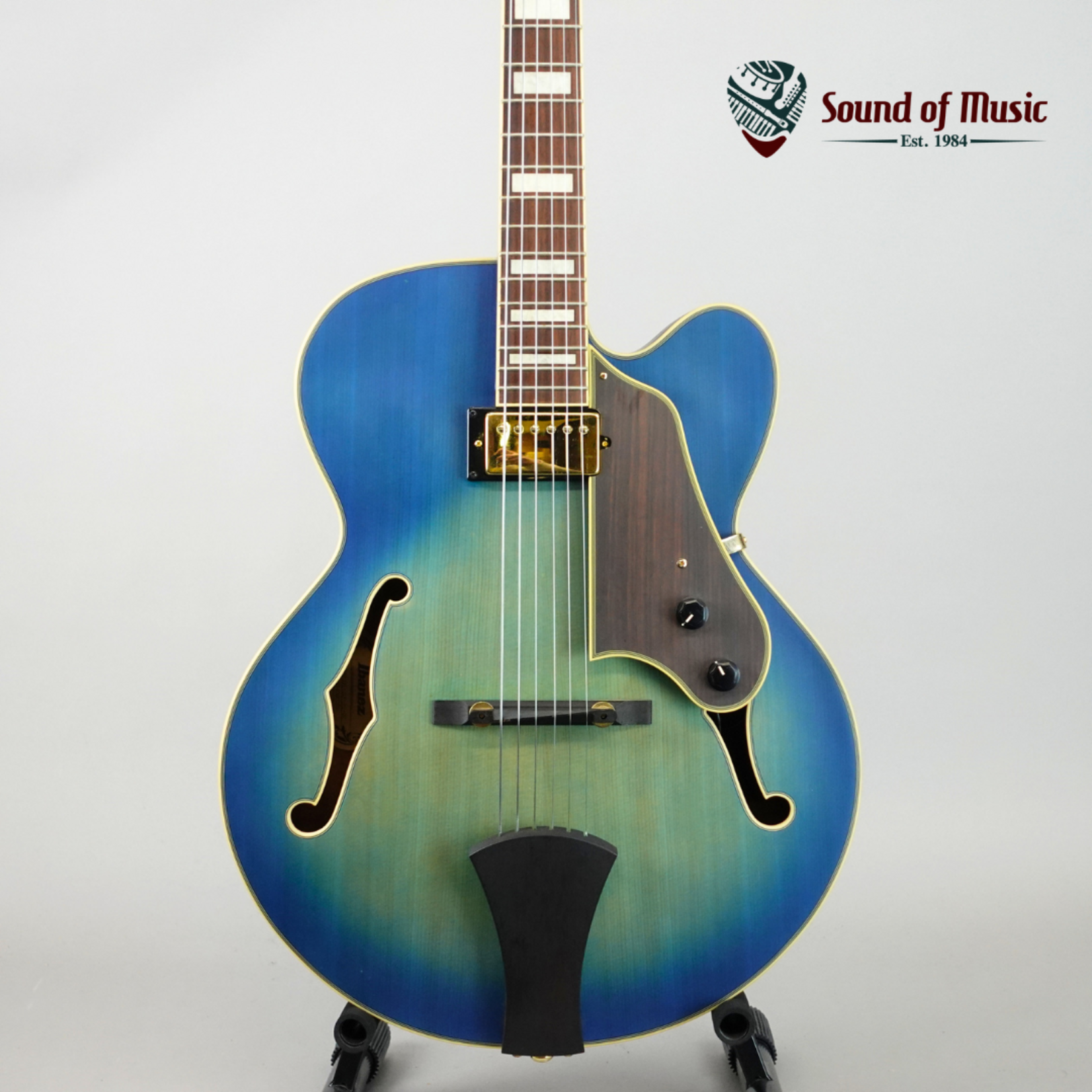 Ibanez AFJ91 Hollowbody Electric Guitar W/Case - Blue (Used)