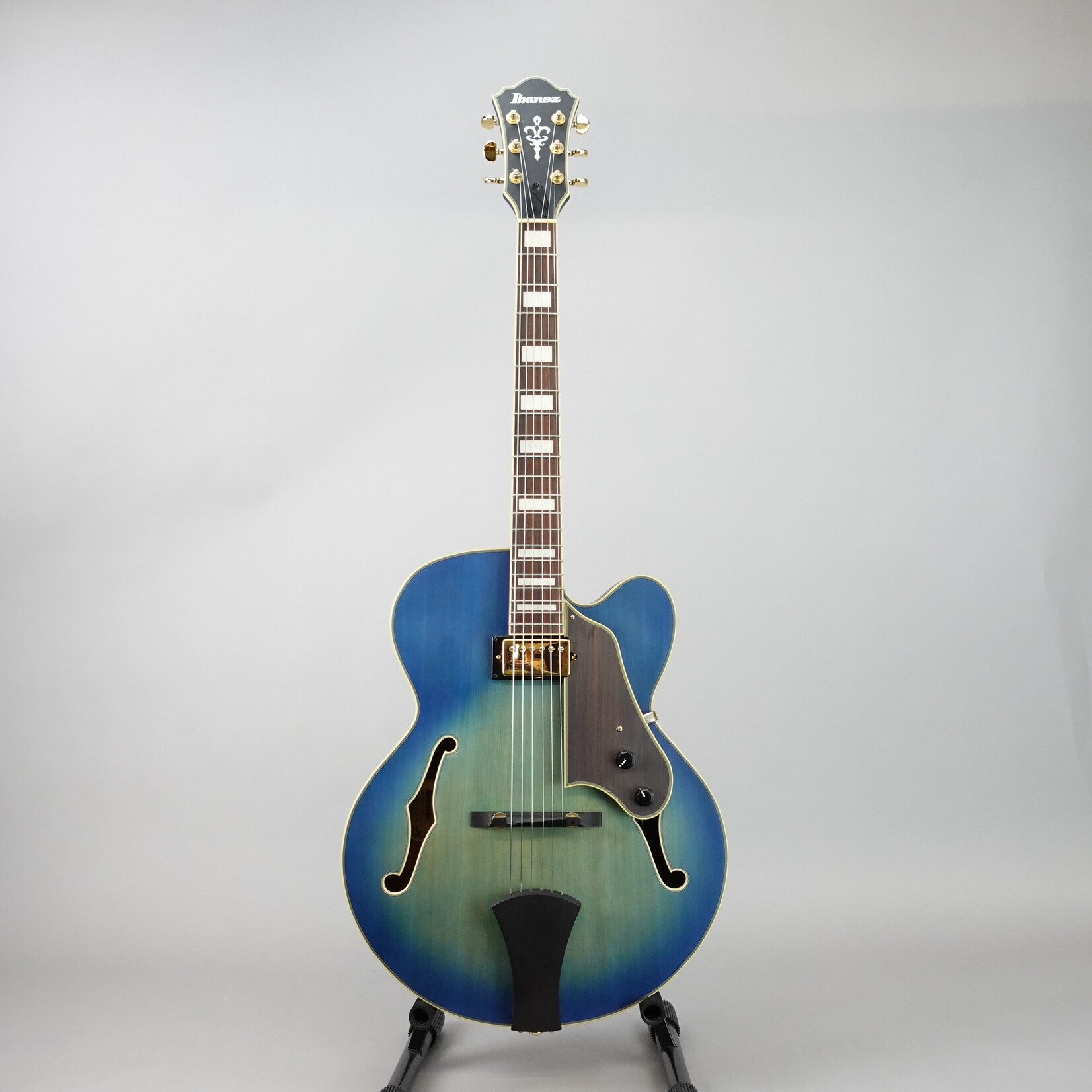 Ibanez AFJ91 Hollowbody Electric Guitar W/Case - Blue (Used)