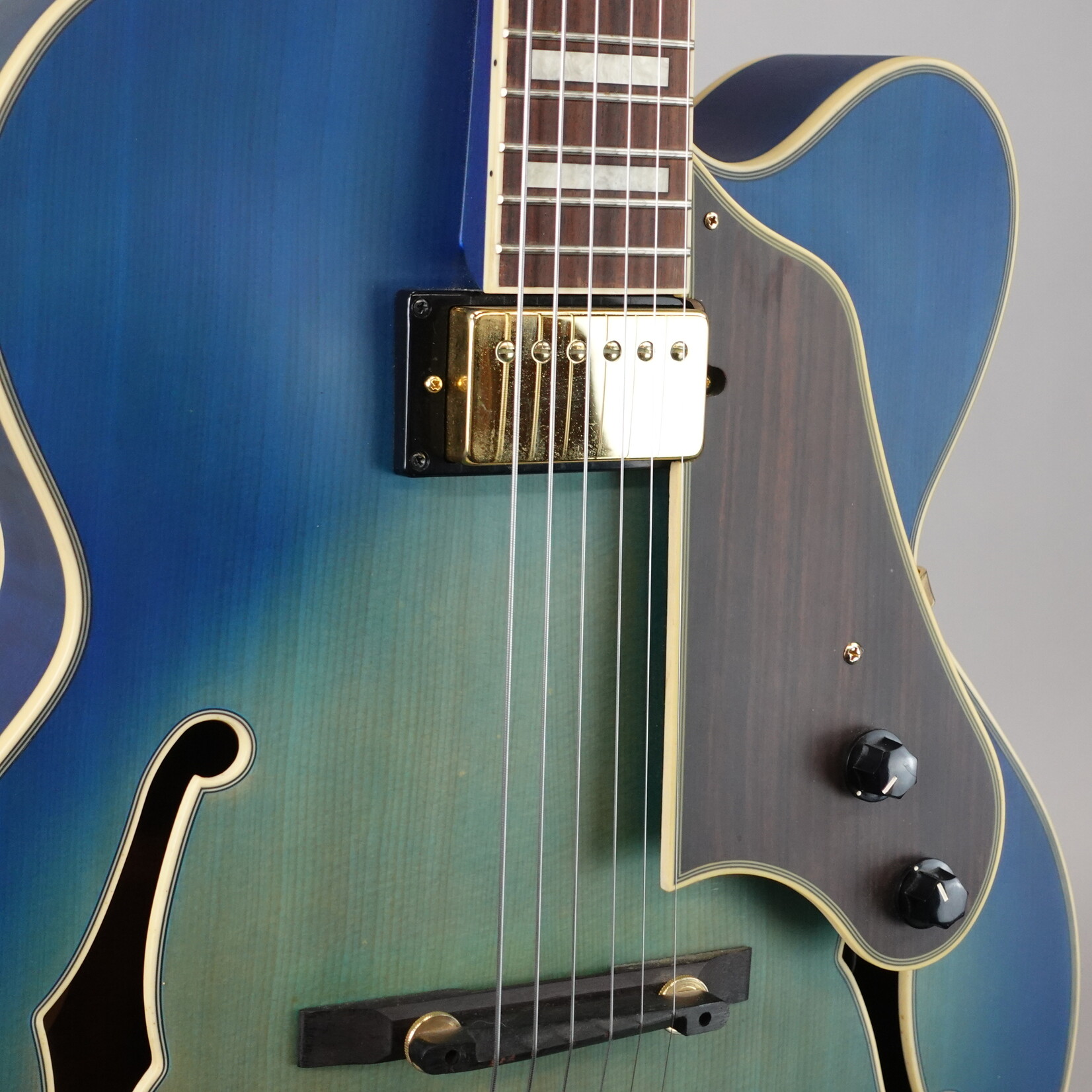 Ibanez AFJ91 Hollowbody Electric Guitar W/Case - Blue (Used)
