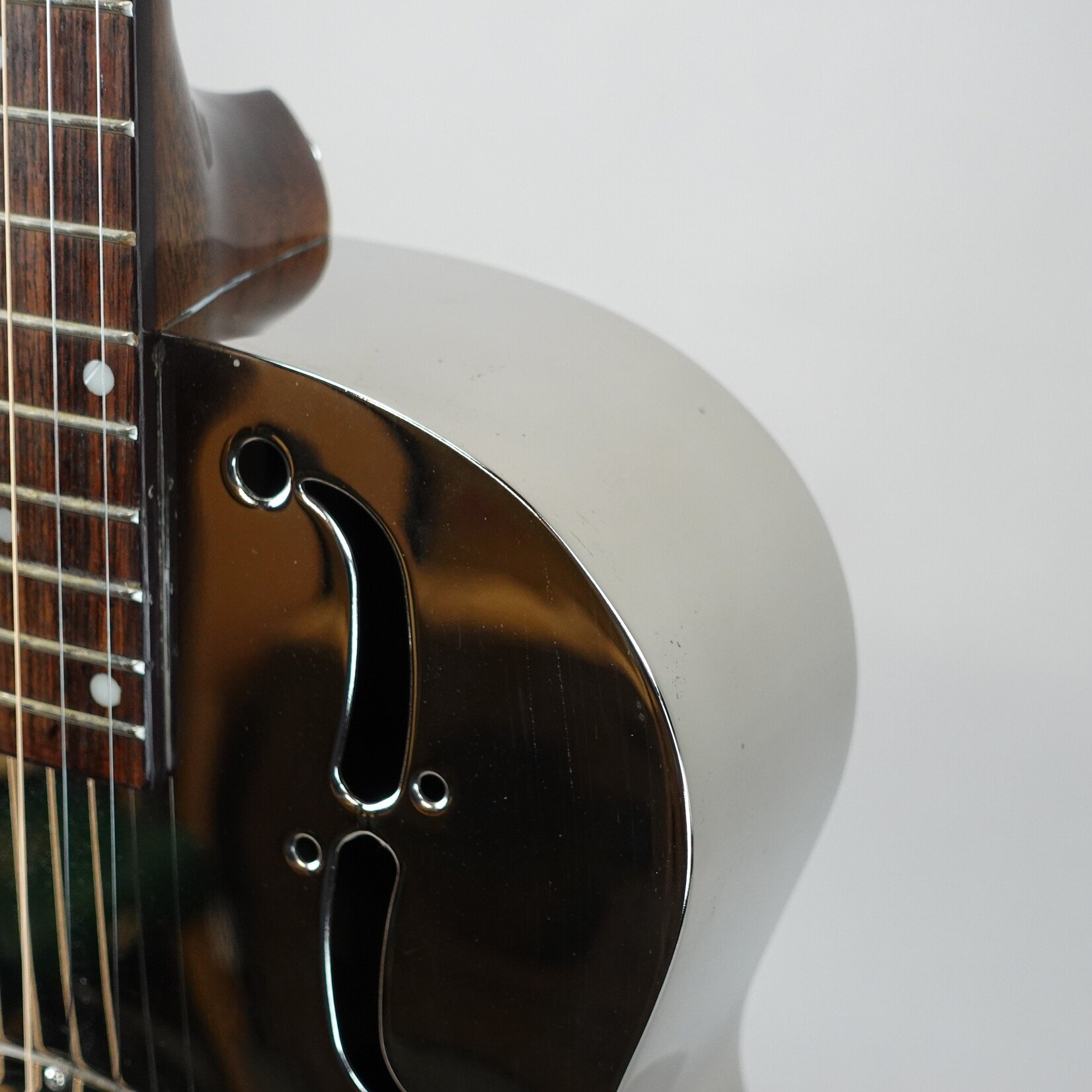 Dean RESC Chrome Resonator Acoustic-Electric Guitar W/Case - (Used)