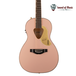 Gretsch Gretsch G5021E Rancher Penguin Parlor Acoustic-Electric Guitar - Shell Pink