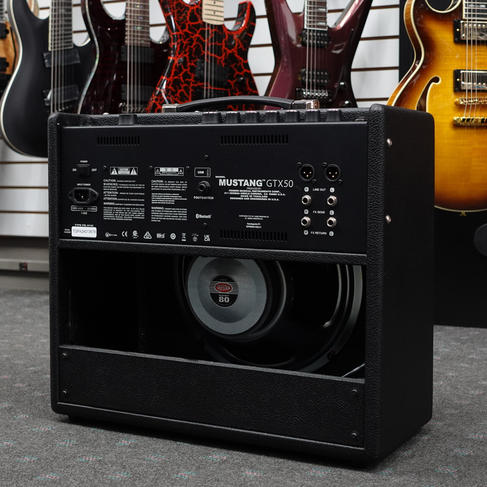 Fender Mustang GTX50 Combo Electric Guitar Amplifier - (Used)