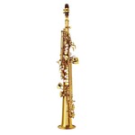 P. Mauriat P. Mauriat Advanced Soprano Saxophone, 1-Detachable Straight Neck, Gold Lacquer - Outfit