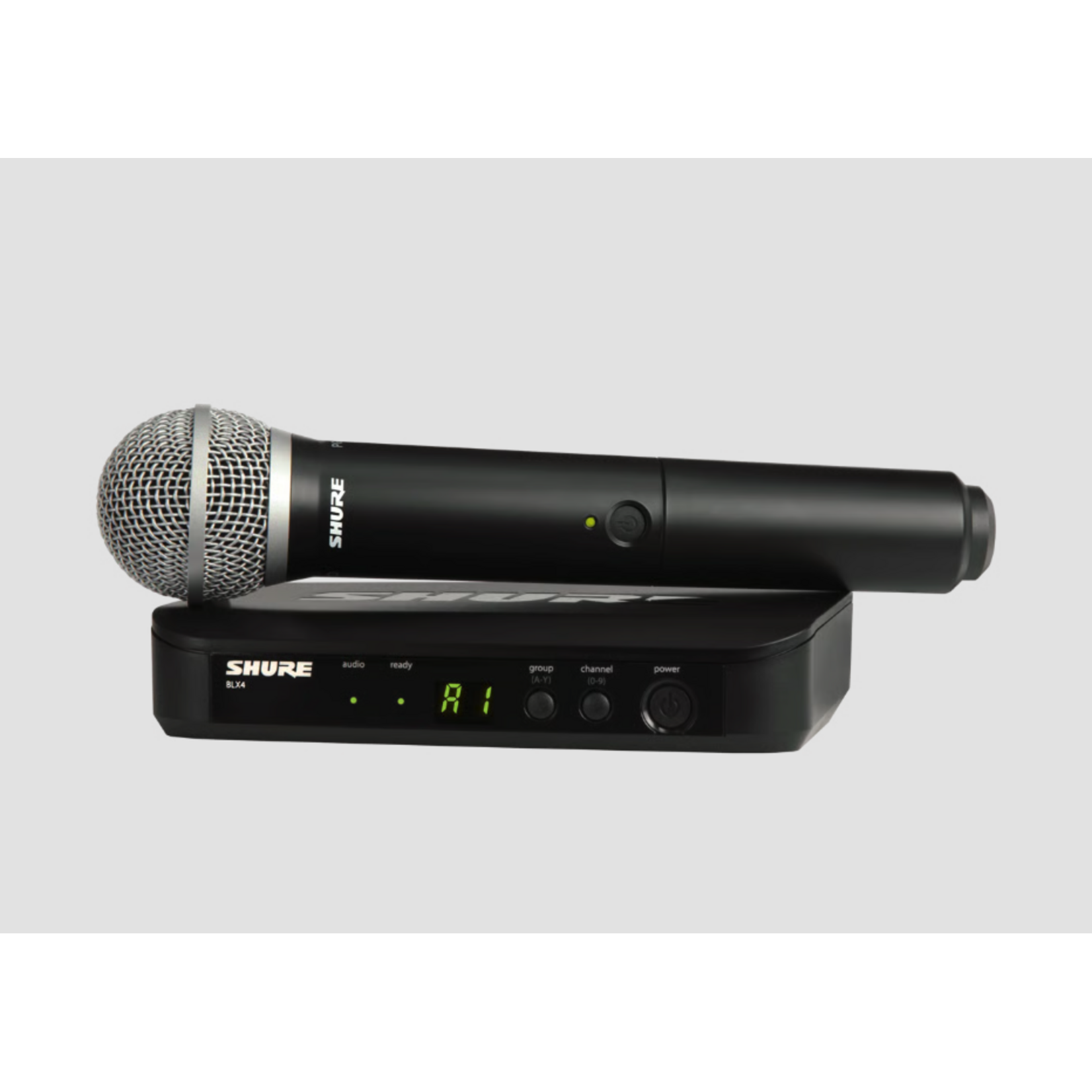 Shure BLX24/PG58 Wireless Handheld Microphone System with PG58 Microphone - H10