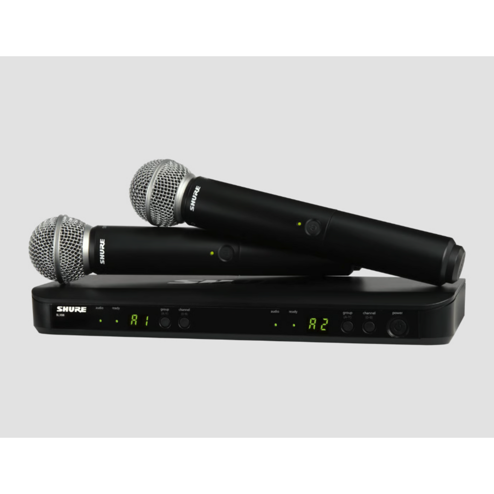 Shure BLX288/SM58 Wireless Dual Handheld System - H10 Band